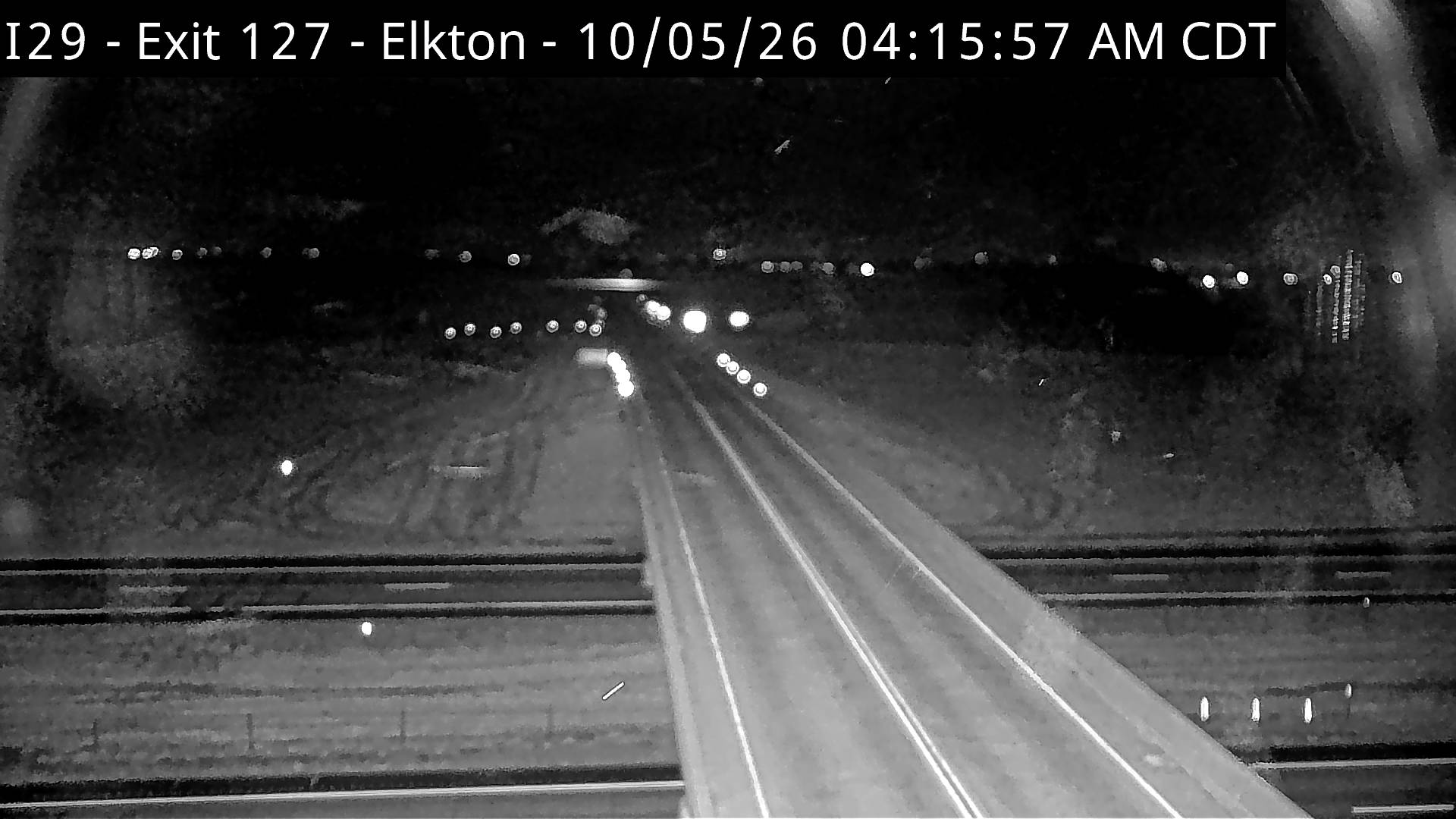 Elkton- I-29 @ MP 127 (West) live camera view