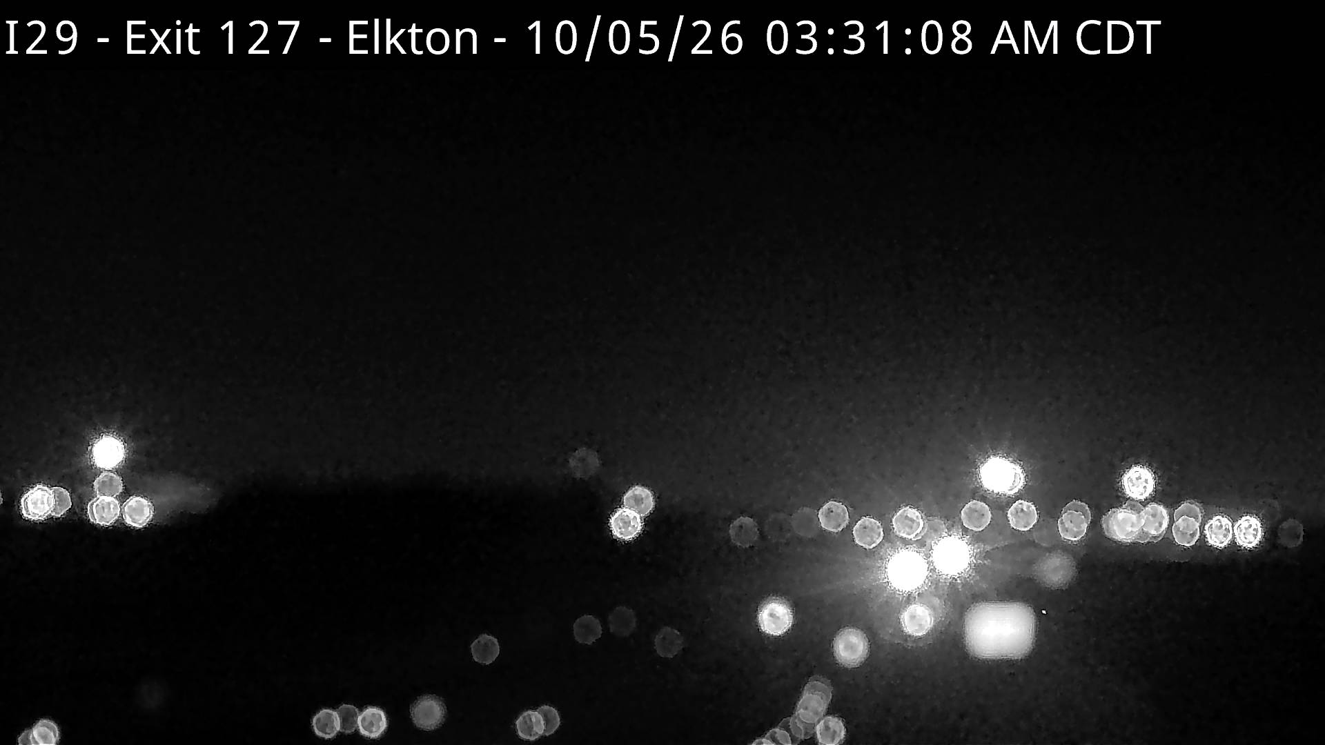 Elkton- I-29 @ MP 127 zoom (1) live camera view