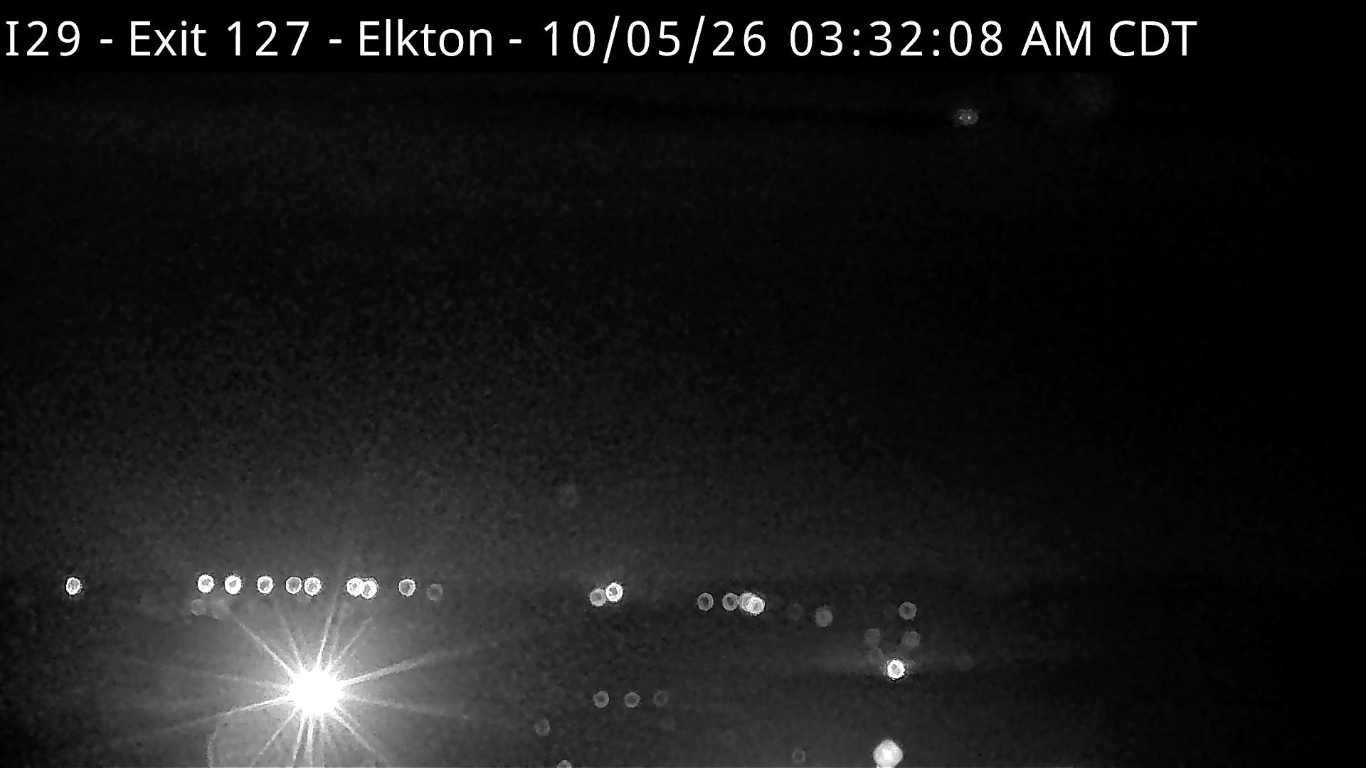 Elkton- I-29 @ MP 127 zoom (2) live camera view