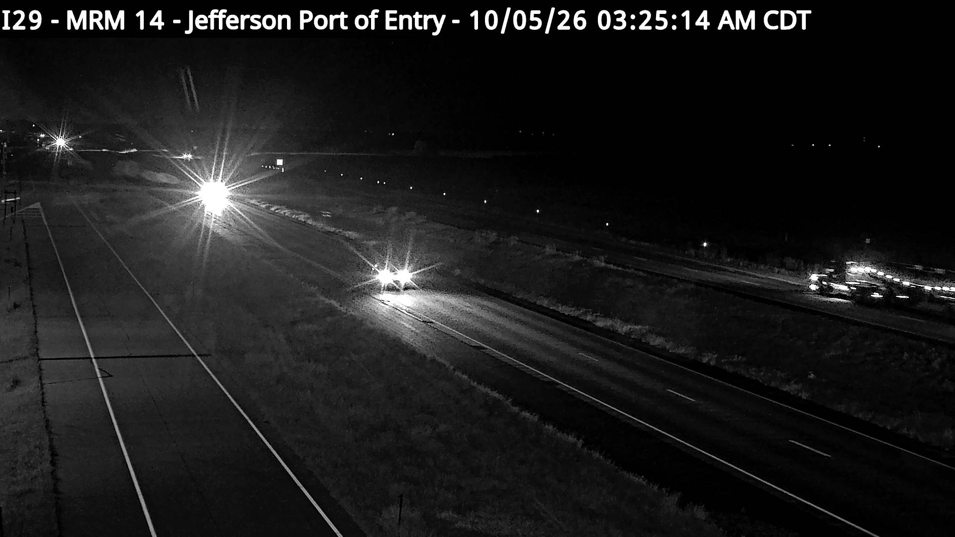 I-29 Northwest of Jefferson 4 miles Jefferson Southeast (Southeast) live camera view