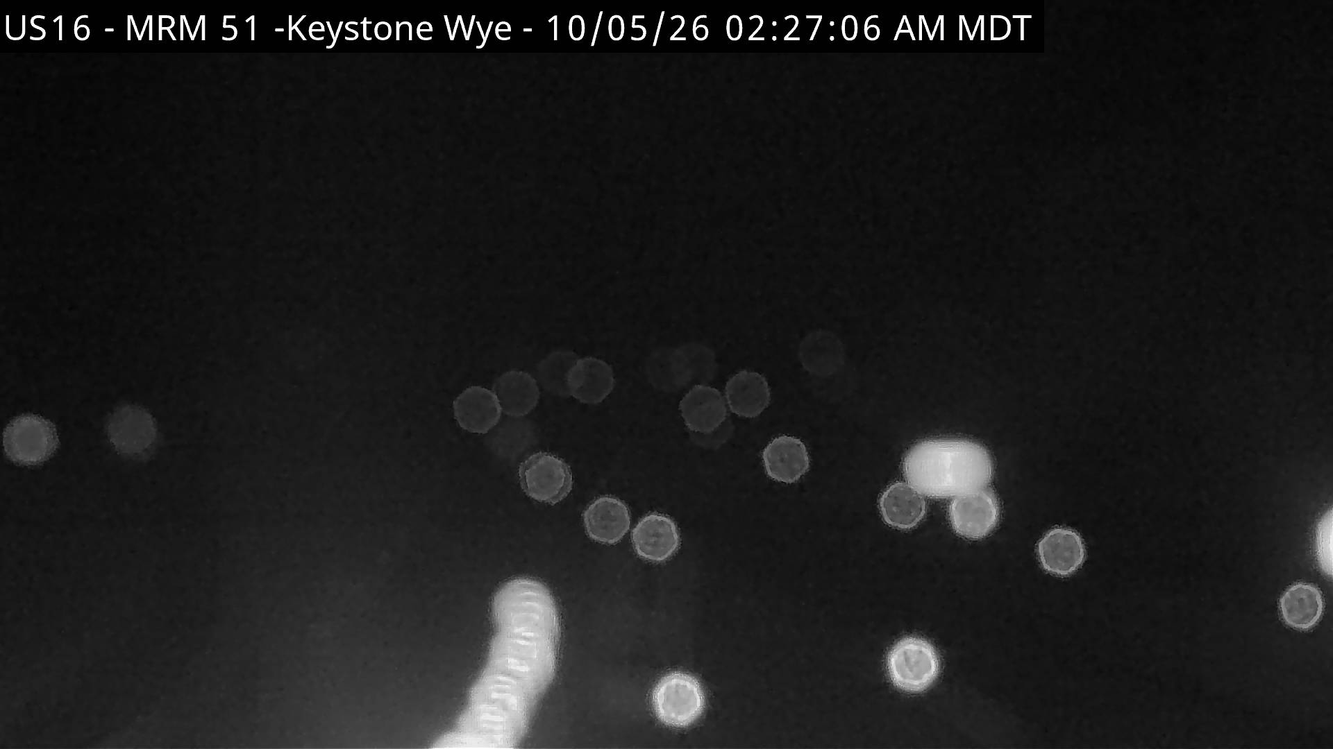 Keystone - north of town along US-16 @ MP 51 looking east zoomed live camera view