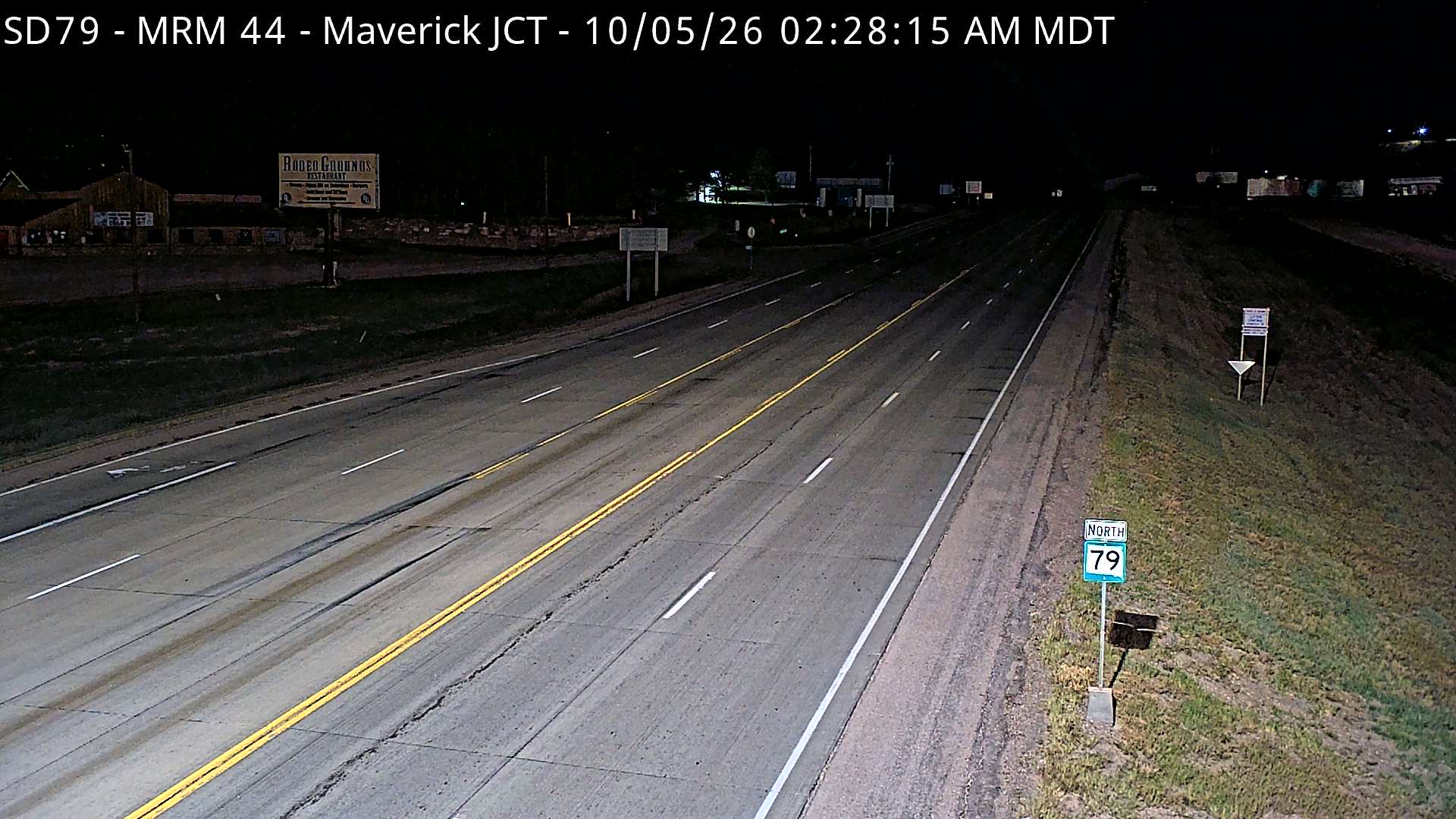 Maverick Junction - Jct US-18 & SD-79 (North) live camera view