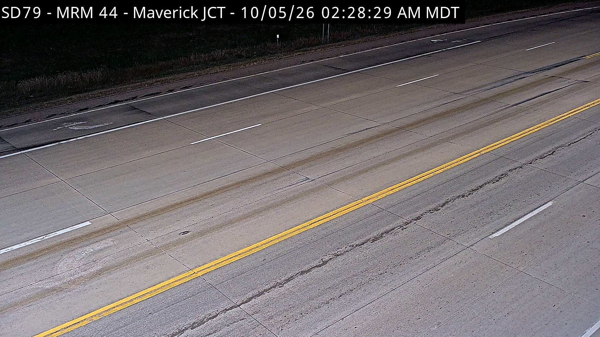 Maverick Junction - Jct US-18 & SD-79 (road surface) live camera view