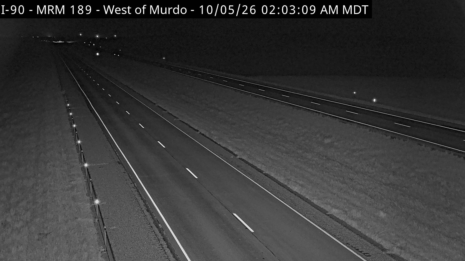 Murdo - West of town along I-90 @ MP 189.5 (West) live camera view