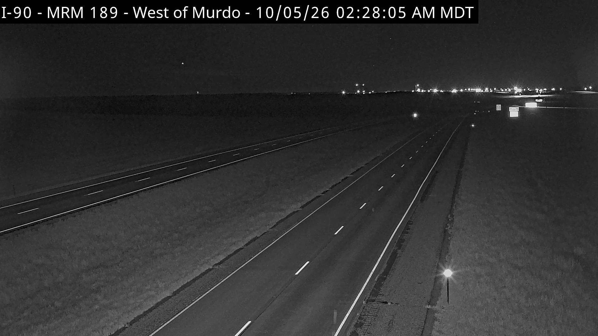 Murdo - West of town along I-90 @ MP 189.5 (East) live camera view