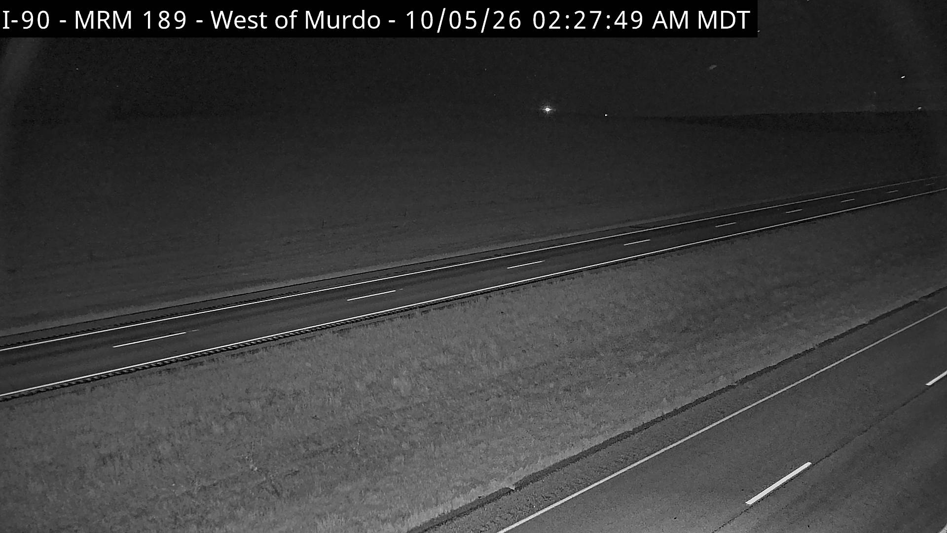 Murdo - West of town along I-90 @ MP 189.5 (North) live camera view