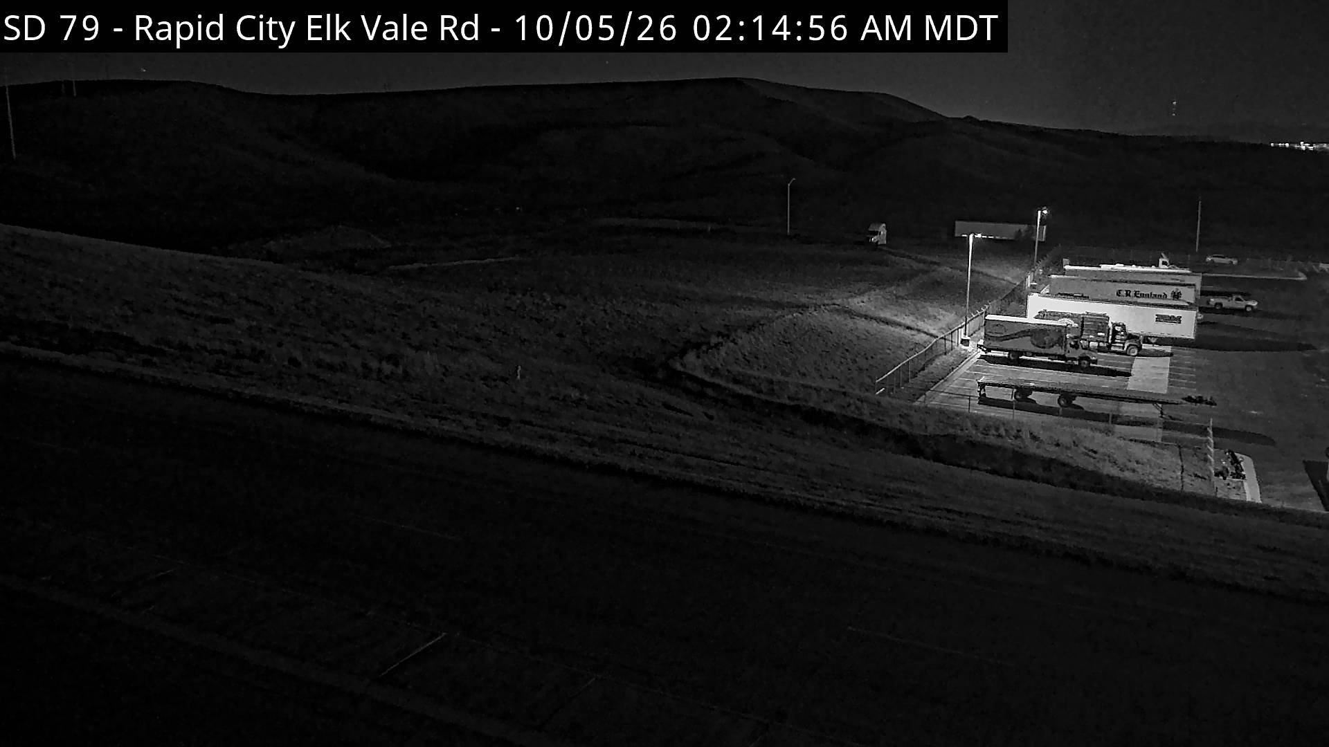 Rapid City - US-16B/Elk Vale Rd south of I-90 exit 61 (West) live camera view