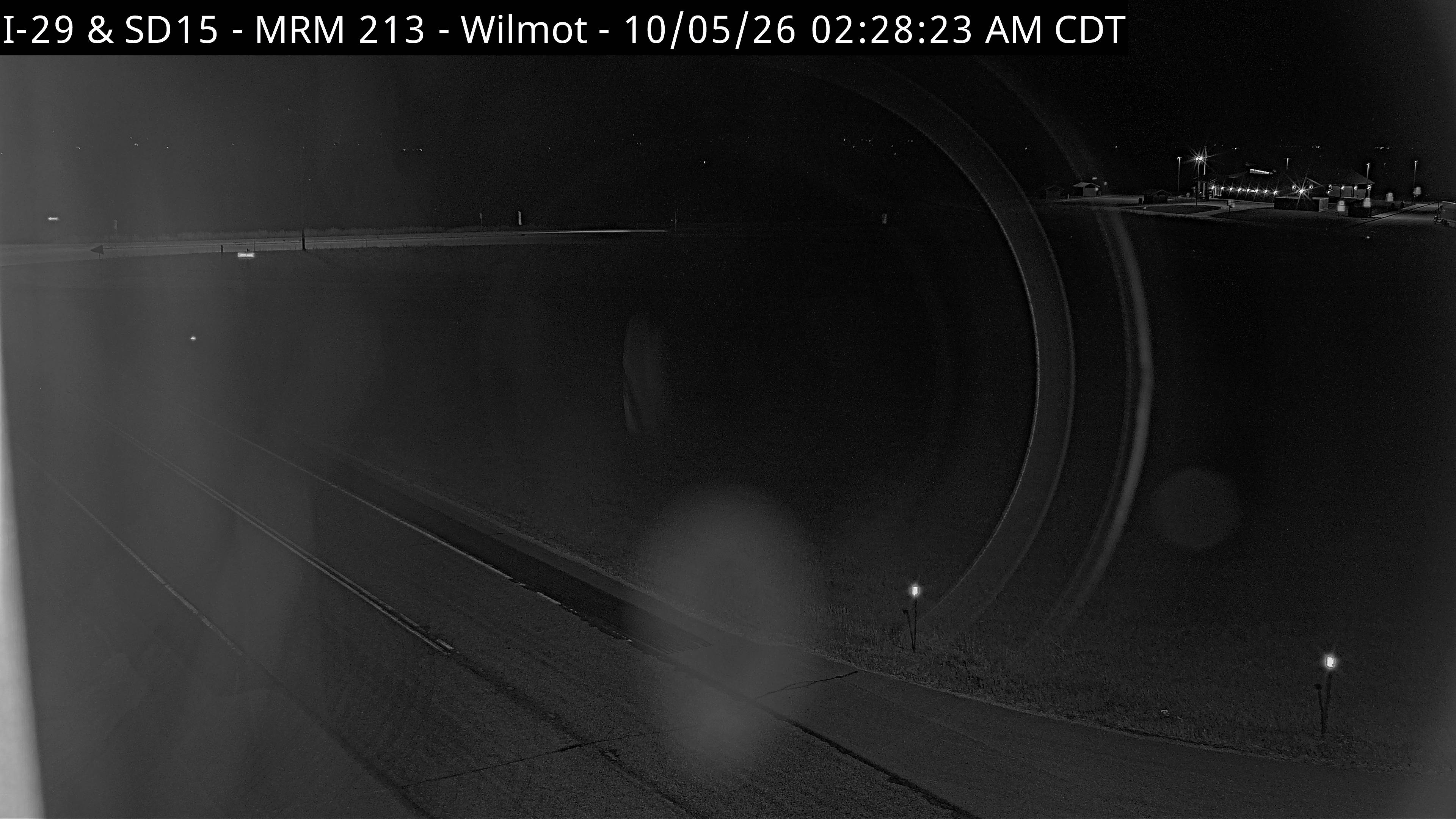 Juntion of I-29 & SD-15 Wilmot (East) live camera view