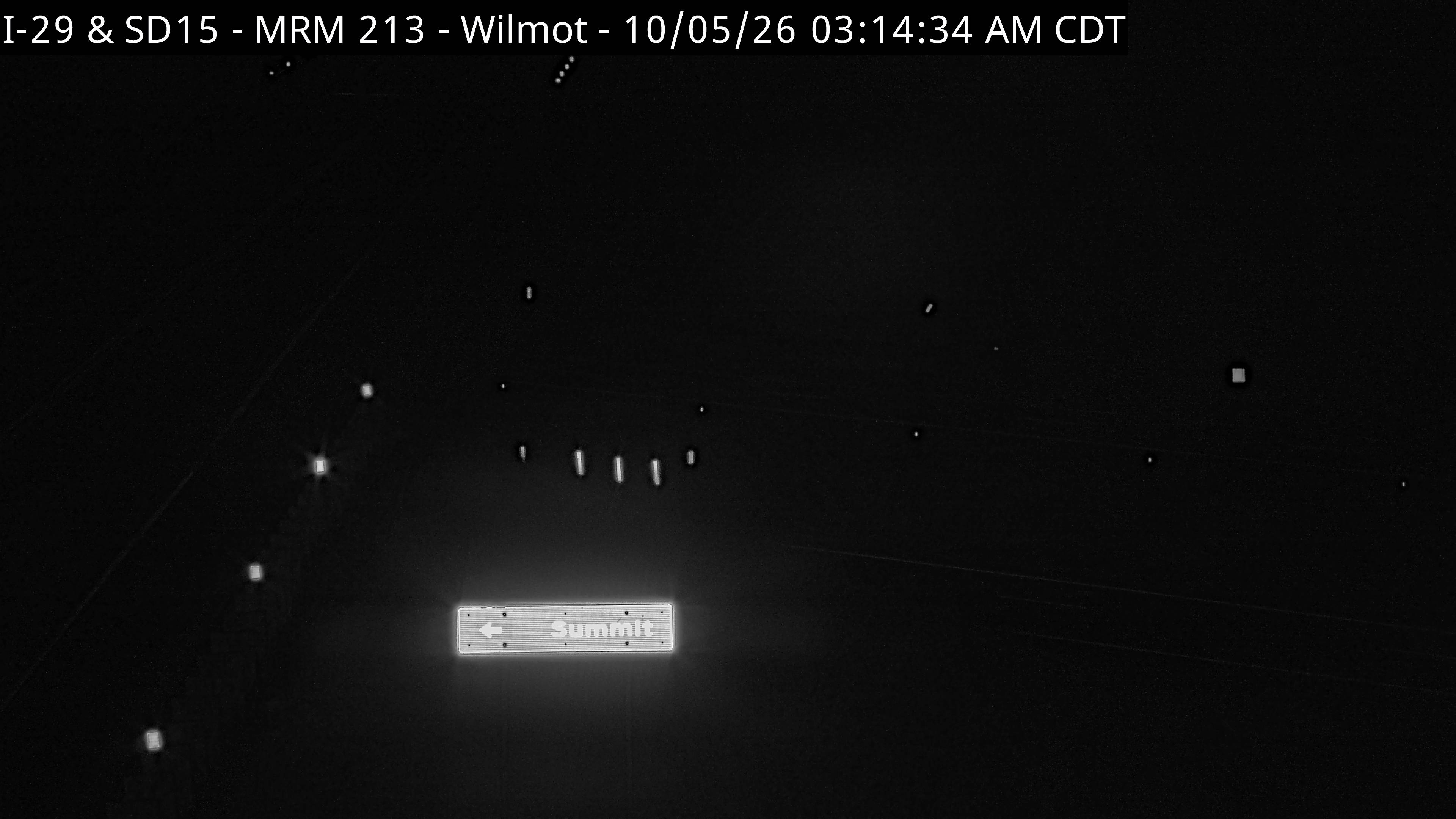 Juntion of I-29 & SD-15 Wilmot Bridge live camera view