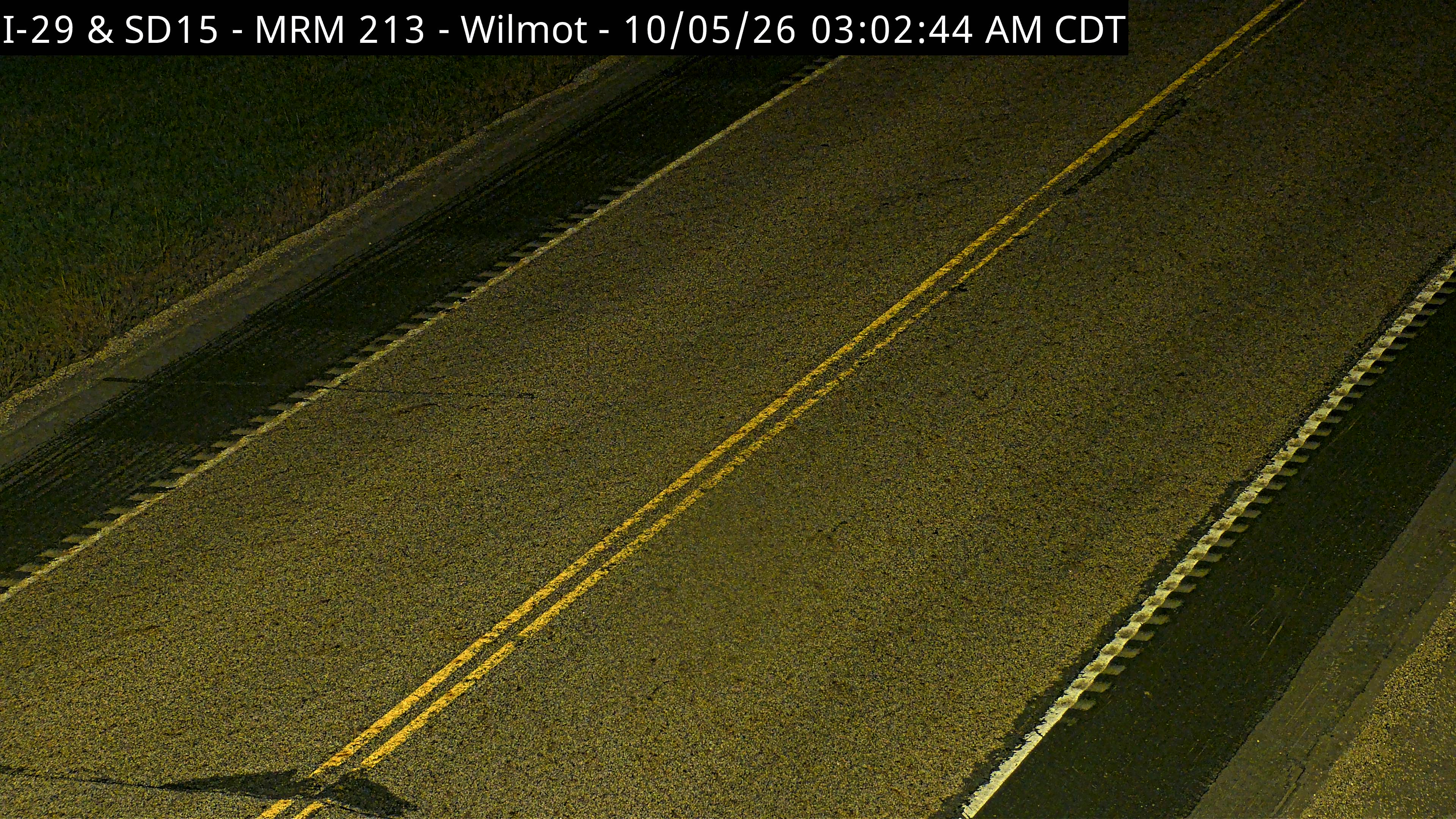 Juntion of I-29 & SD-15 Wilmot live camera view