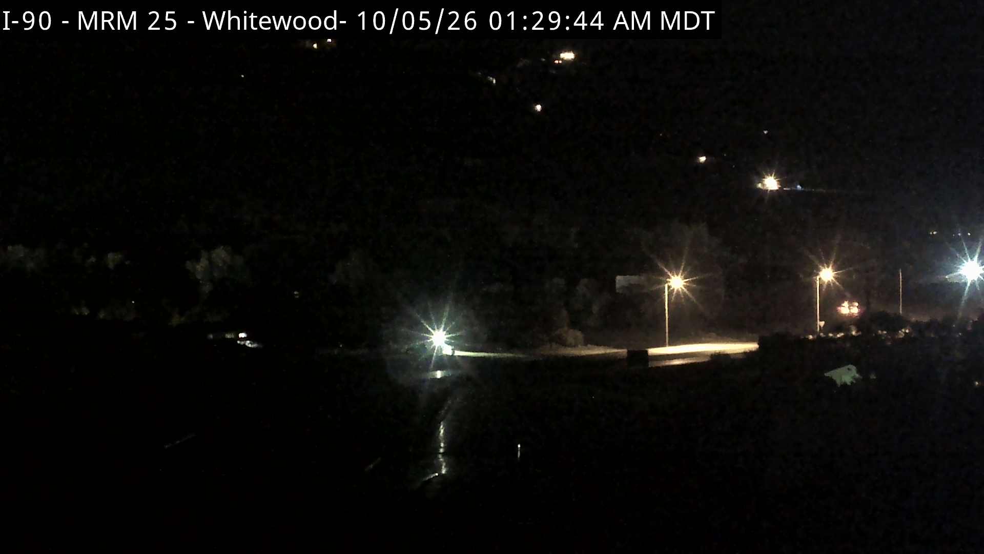 Whitewood- I-90 @ MP 25 zoom (1) live camera view
