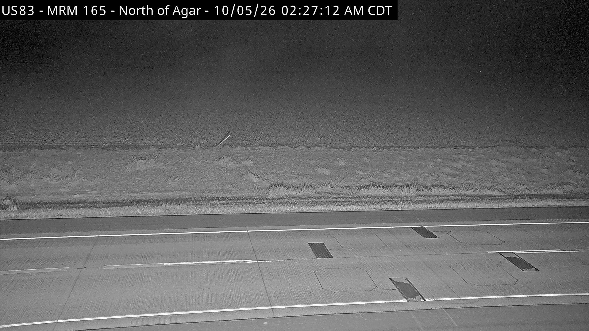 Agar - US-83 @ MP 165 live camera view