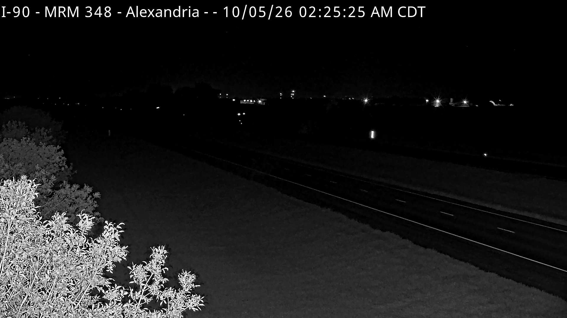 Alexandria - I-90 @ MP 348 (West) live camera view