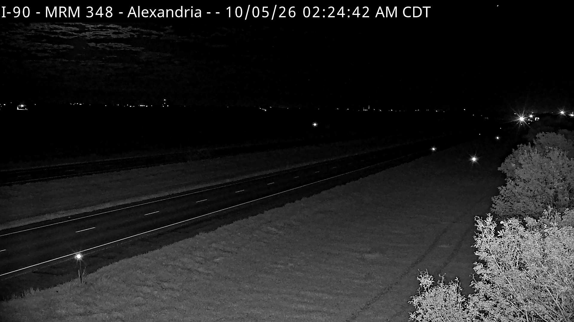 Alexandria - I-90 @ MP 348 (East) live camera view