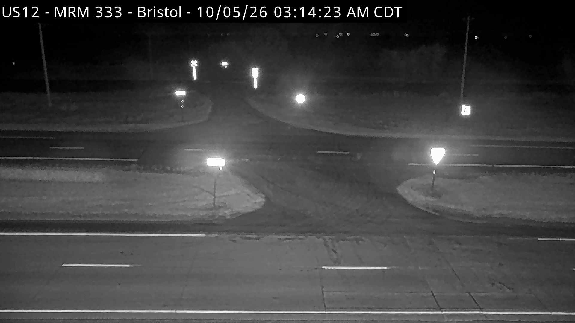 US-12 East of Bristol Bristol (South) live camera view