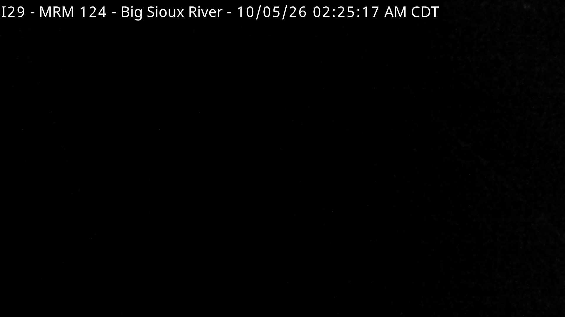 Big Sioux River- I-29 @ MP 124 (road surface) live camera view