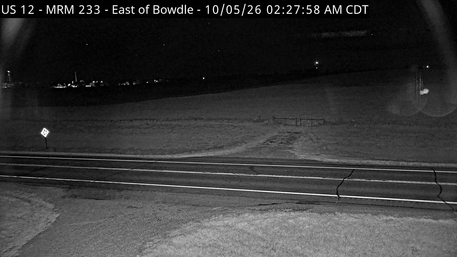 Bowdle - US-12 @ MP 233 live camera view