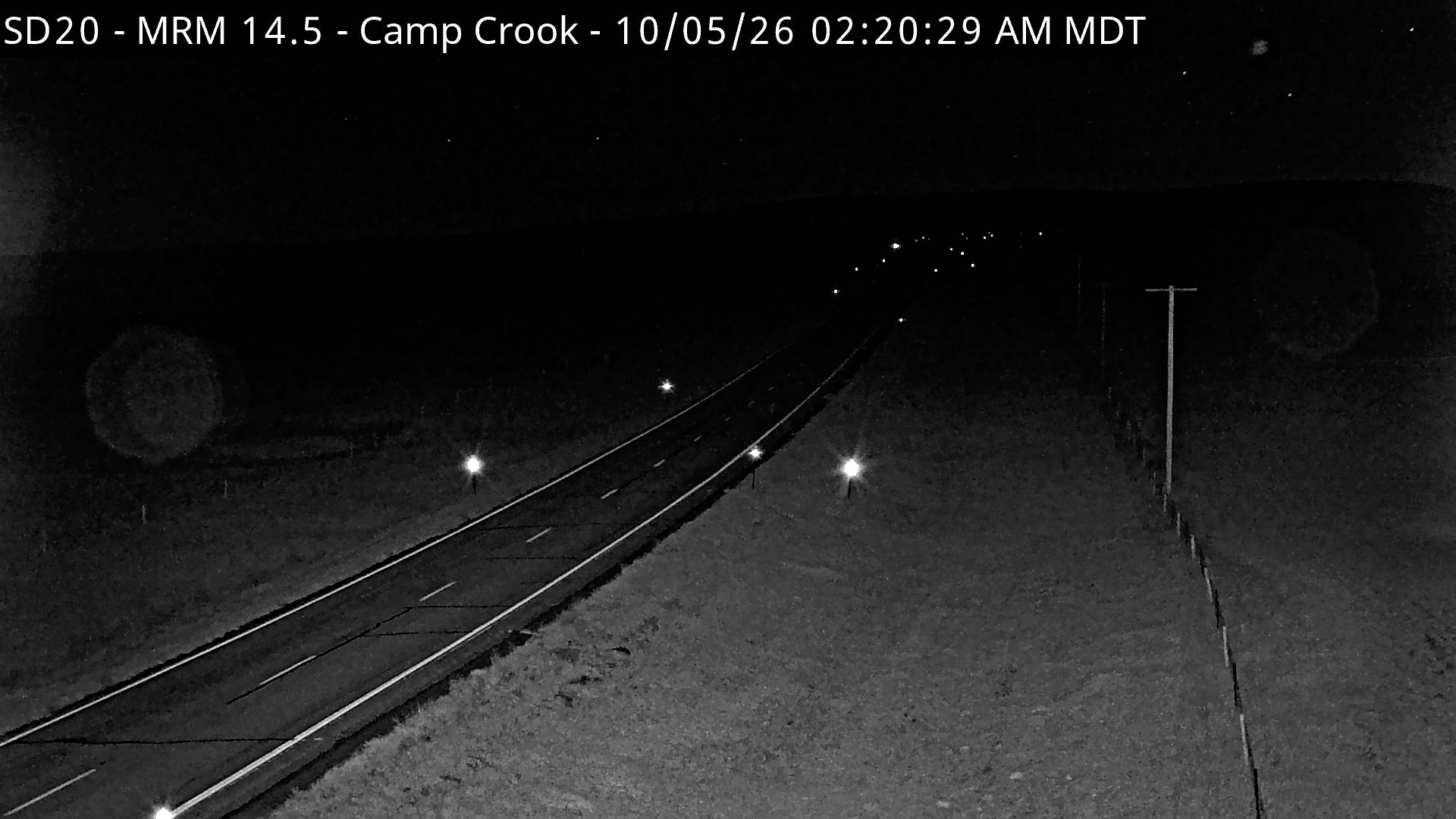 SD-20 East of Camp Crook Camp Crook (East) live camera view