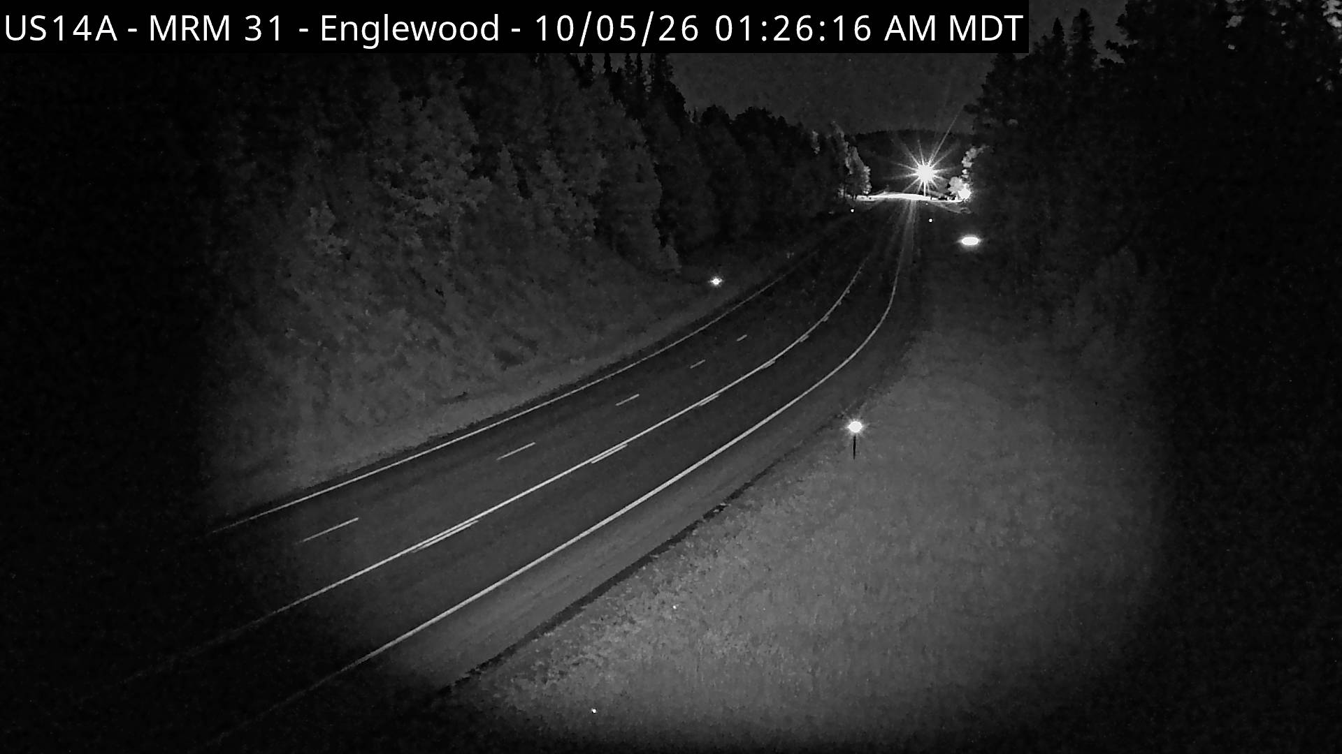 US-14A East of Cheyenne Crossing 3 miles Englewood (Northeast) live camera view