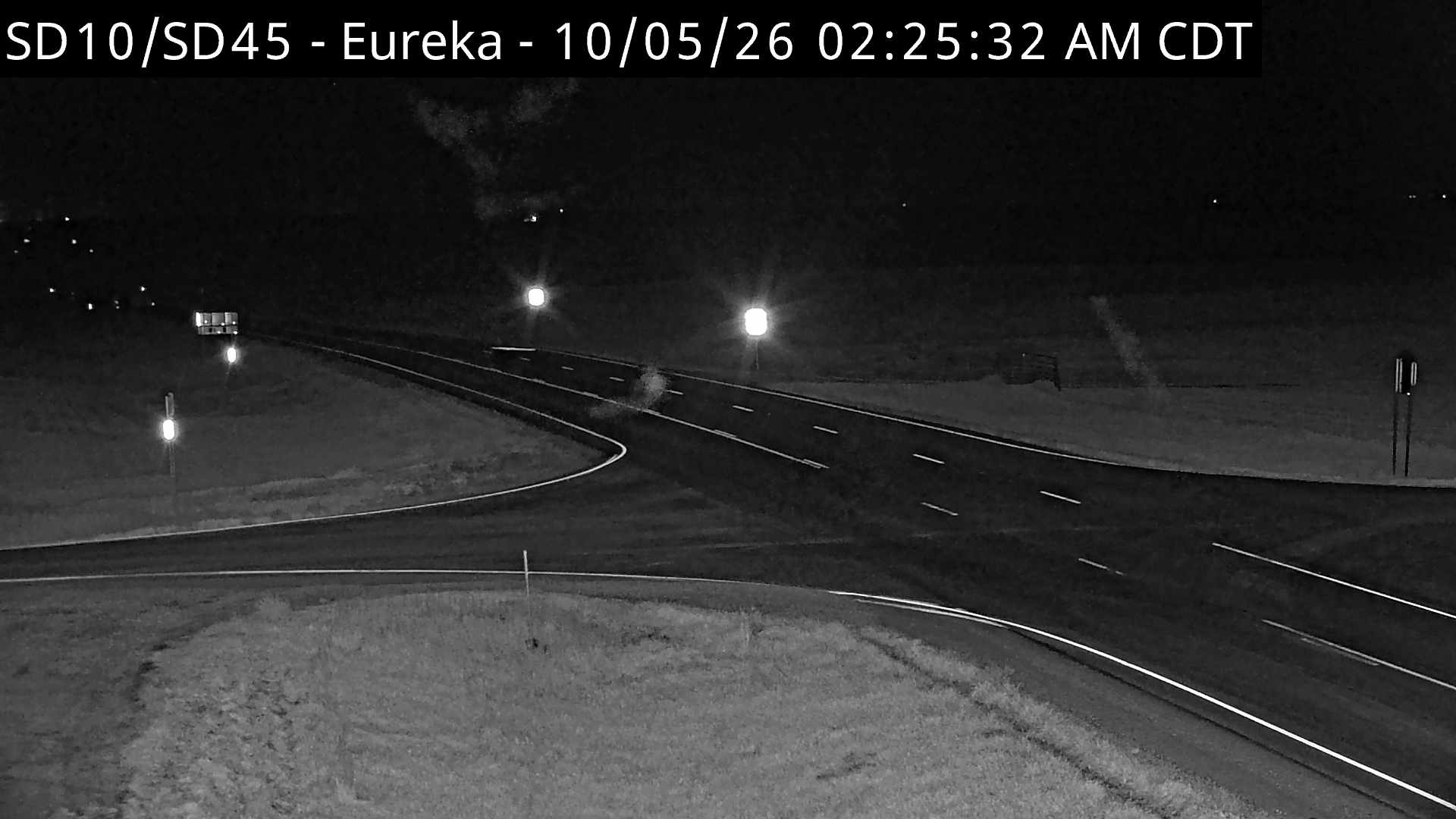 Eureka-13 miles east of town at SD-10 & SD-45 & SD-247 (West) live camera view