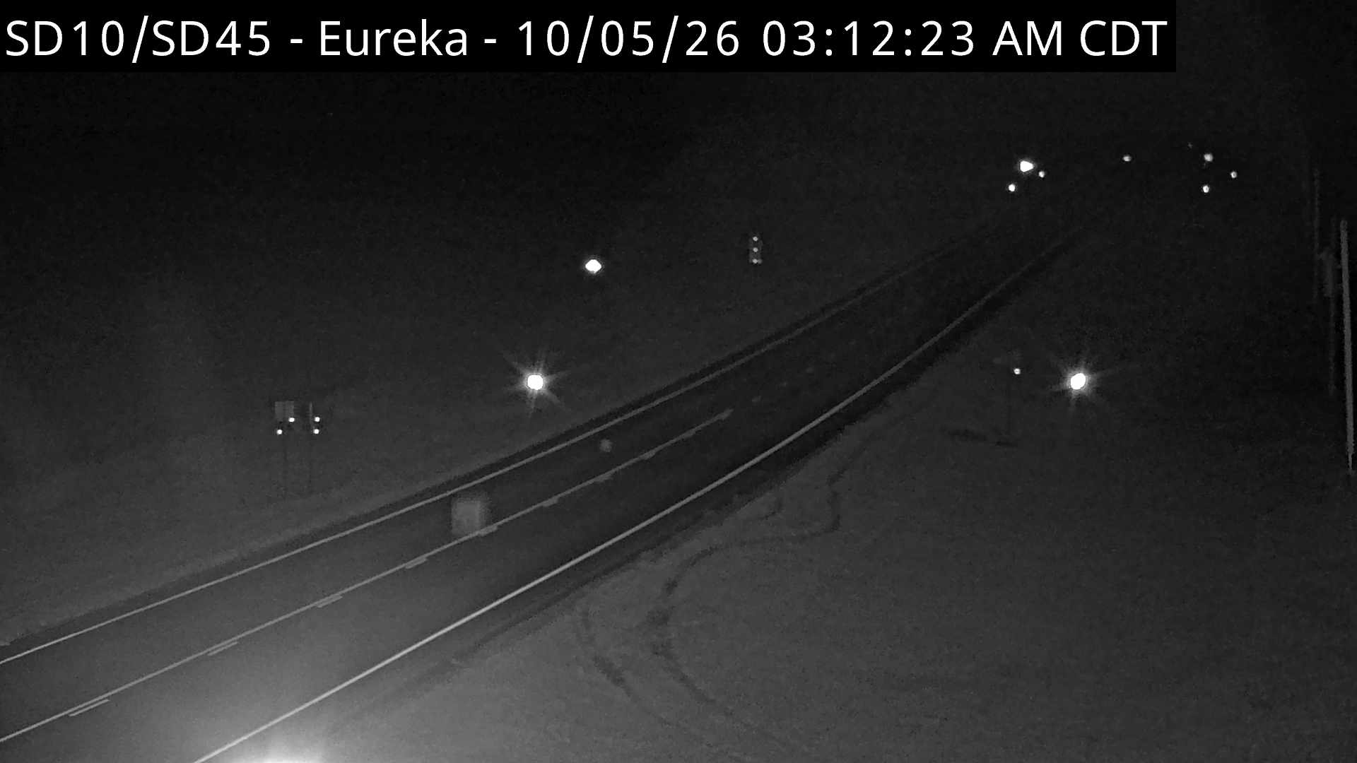 Eureka-13 miles east of town at SD-10 & SD-45 & SD-247 (East) live camera view