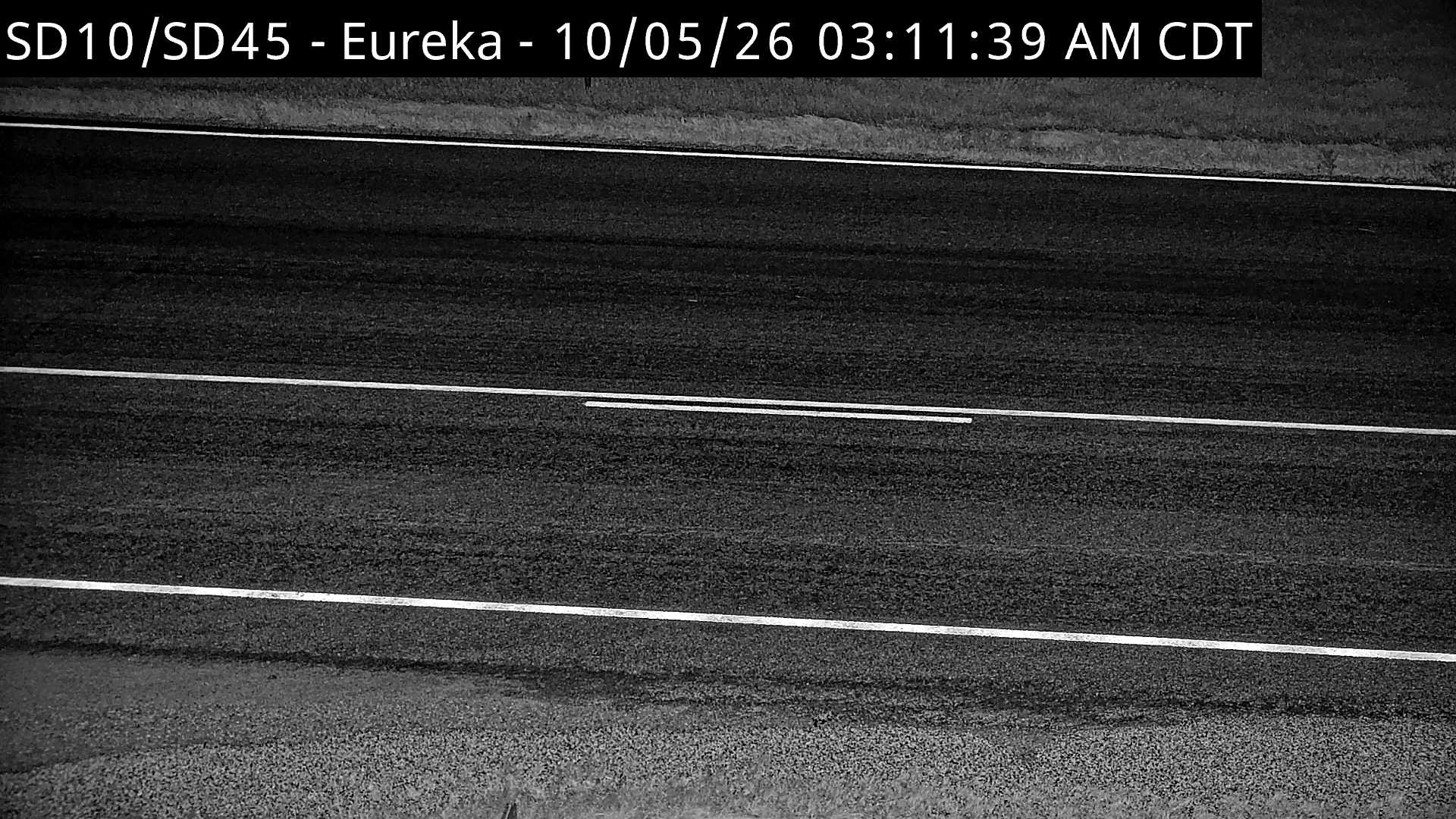 Eureka-13 miles east of town at SD-10 & SD-45 & SD-247 (road surface) live camera view