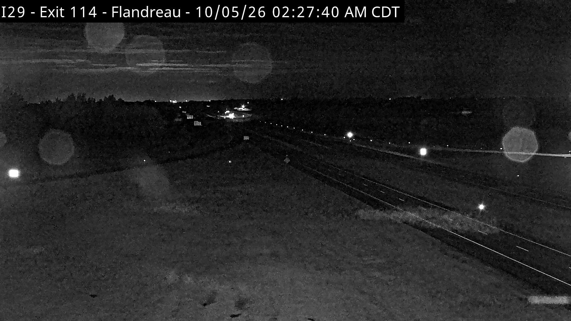 I-29 Exit 114 Flandreau (South) live camera view