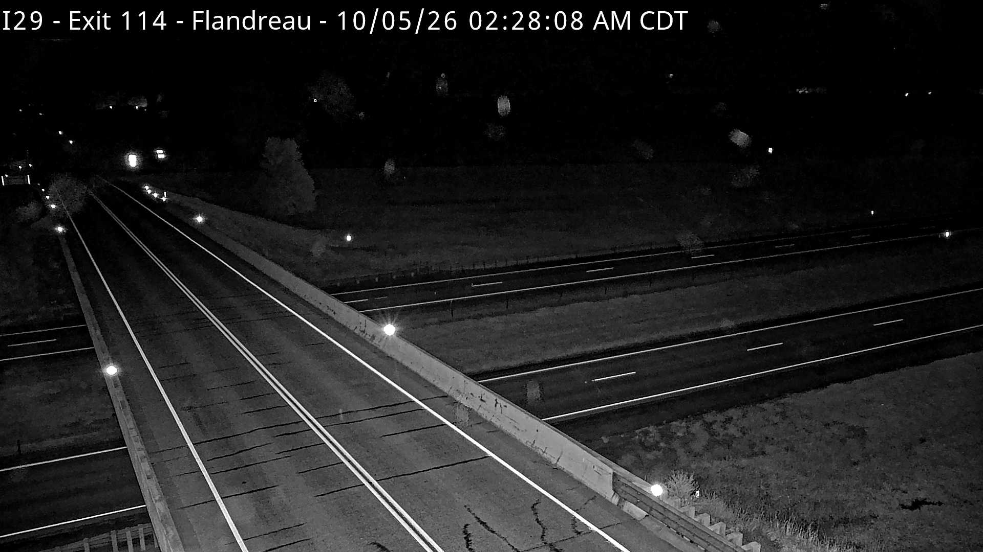 I-29 Exit 114 Flandreau (West) live camera view