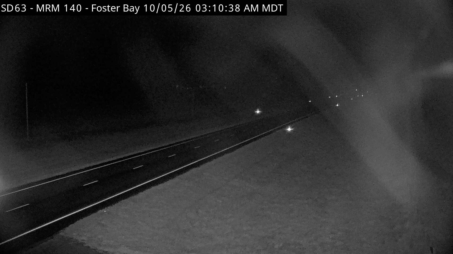 Foster Bay - near Cheyenne River along SD-63 @ MP 140 (South) live camera view