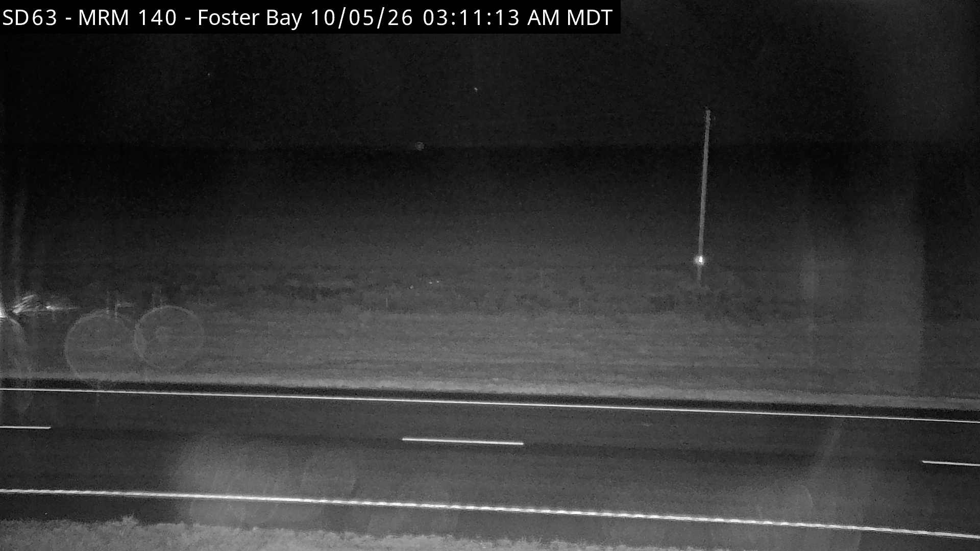 Foster Bay - near Cheyenne River along SD-63 @ MP 140 live camera view