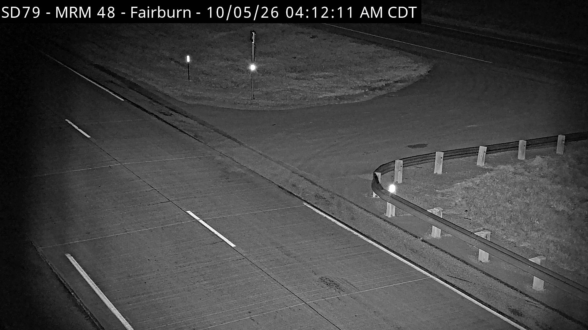Fairburn - SD-79 @ MM 48 (road surface) live camera view