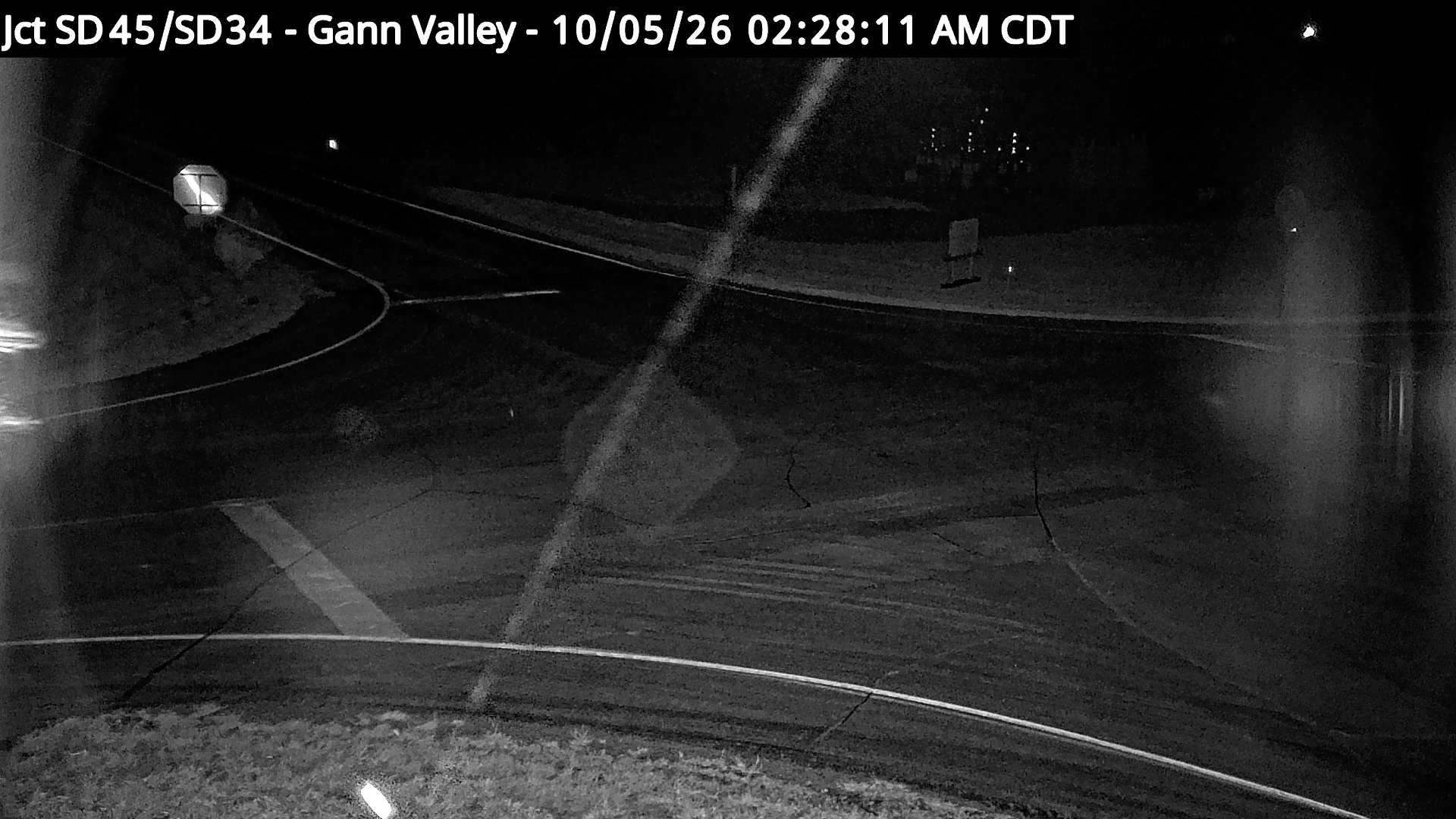Gann Valley - SD-34 & SD-45 (road surface) live camera view