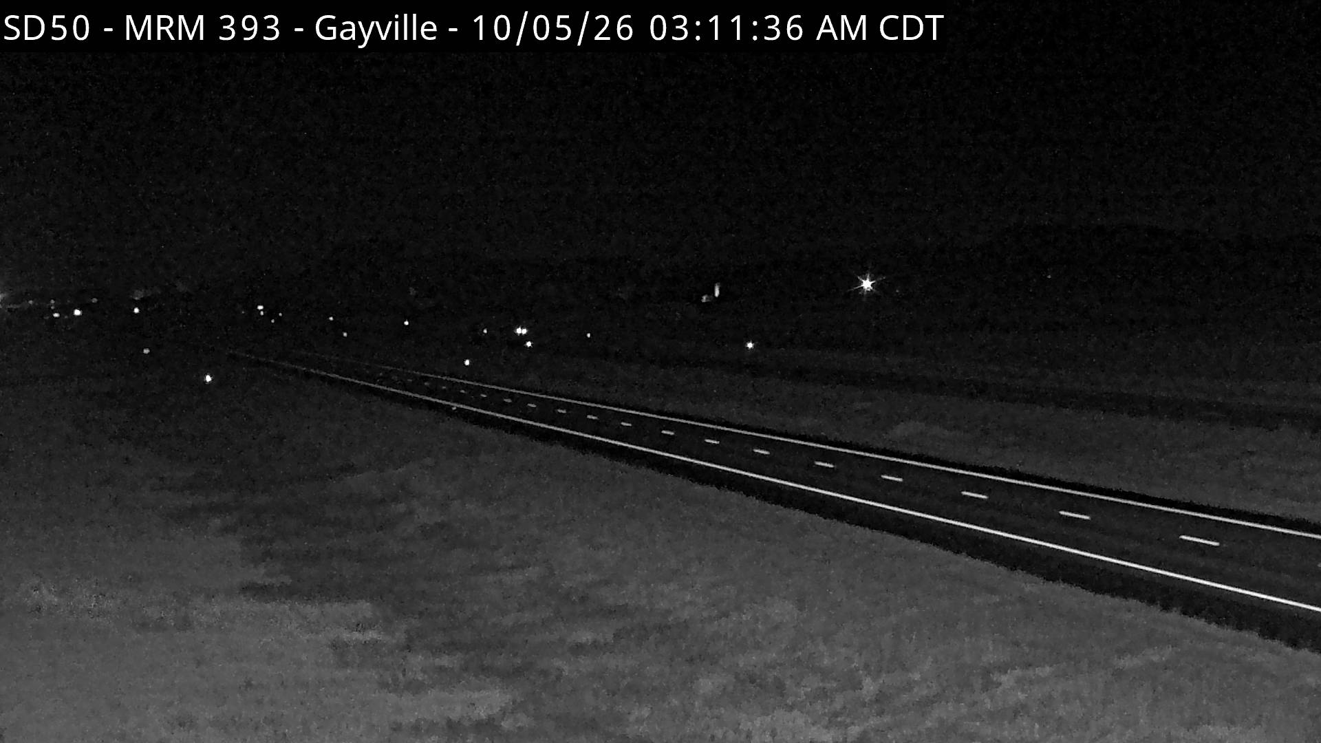 Gayville - SD-50 @ MP 393 (East) live camera view