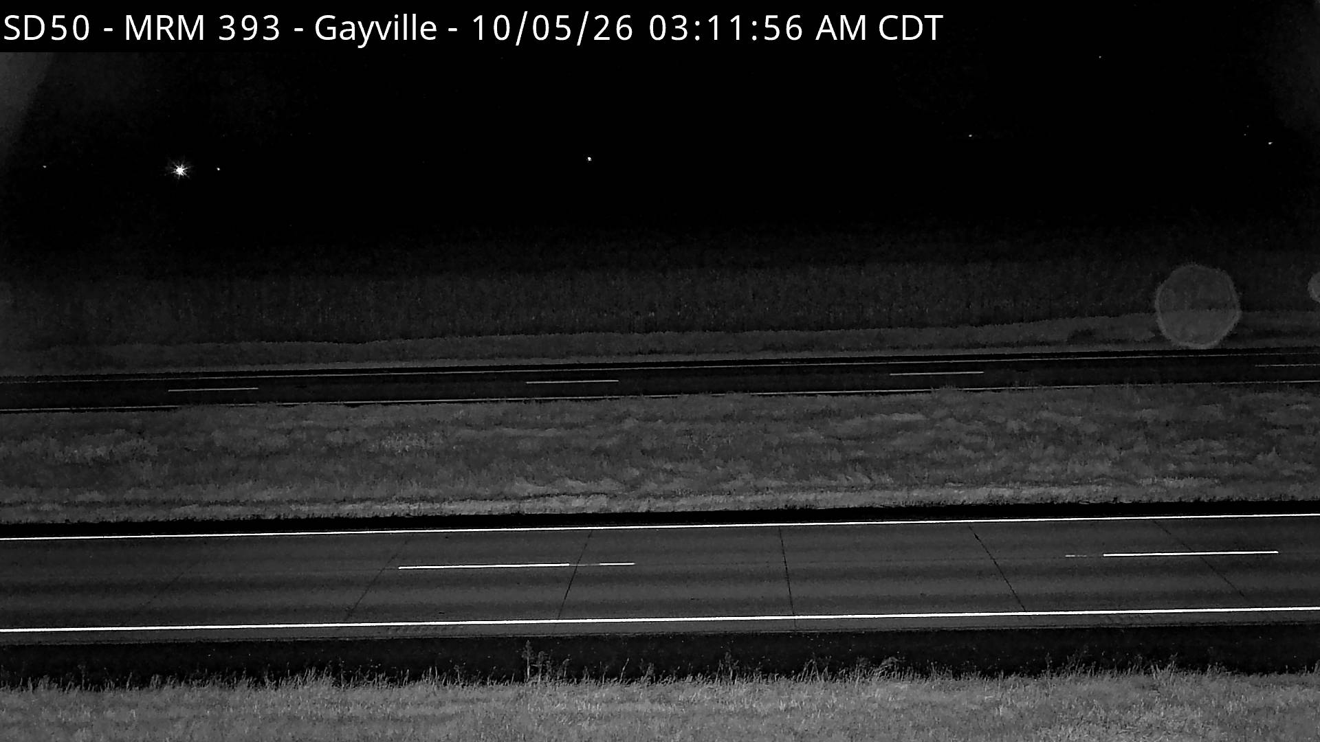 Gayville - SD-50 @ MP 393 live camera view