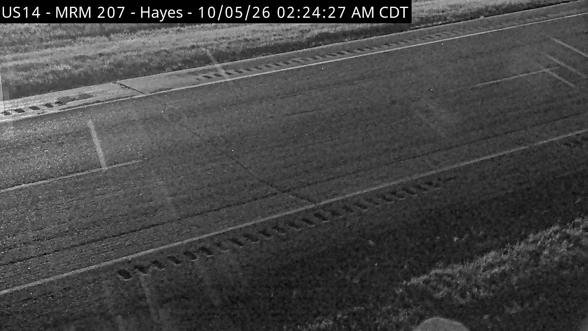 Hayes - US-14 @ MP 207 (road surface) live camera view