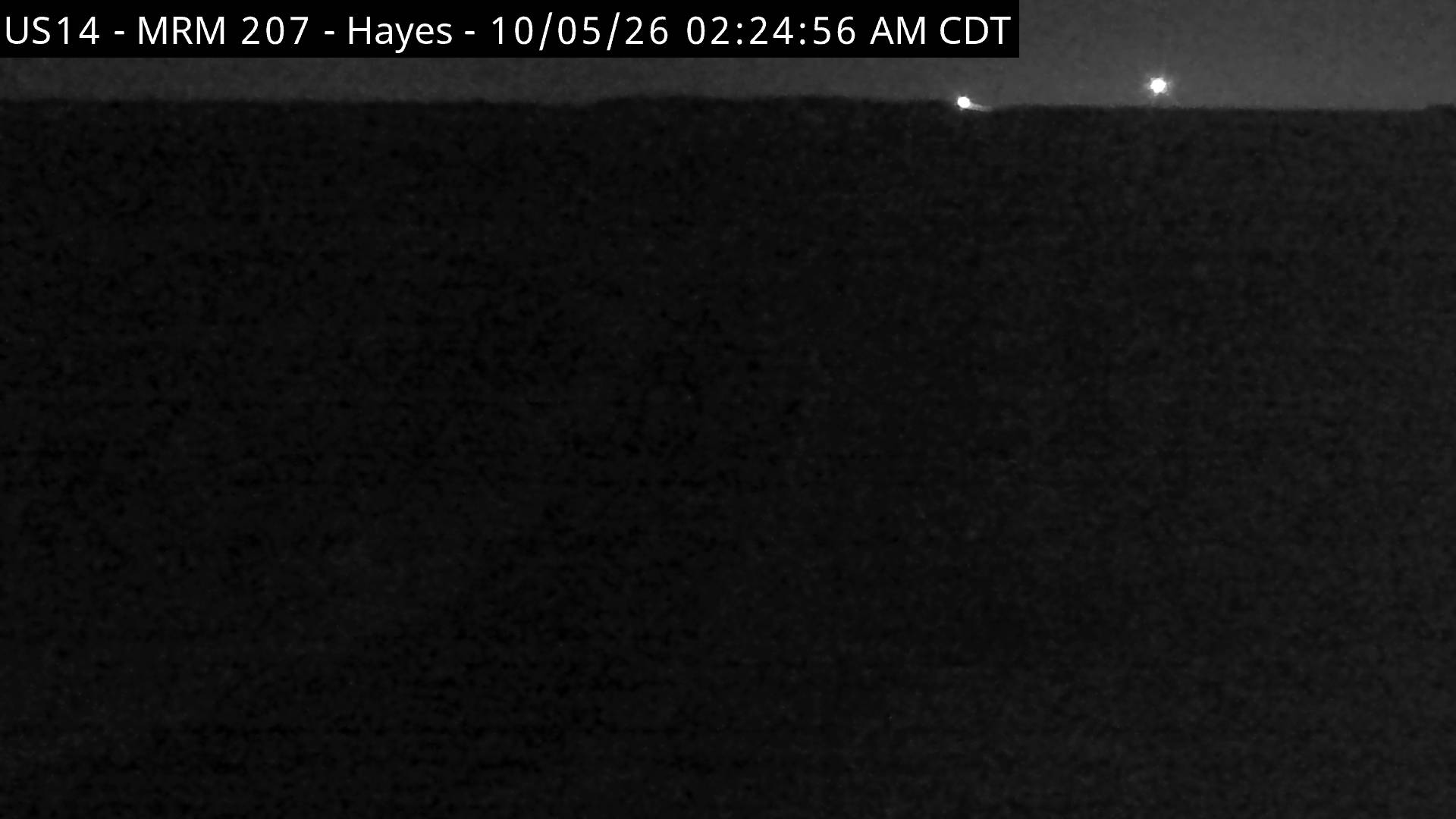 Hayes - US-14 @ MP 207 zoom live camera view