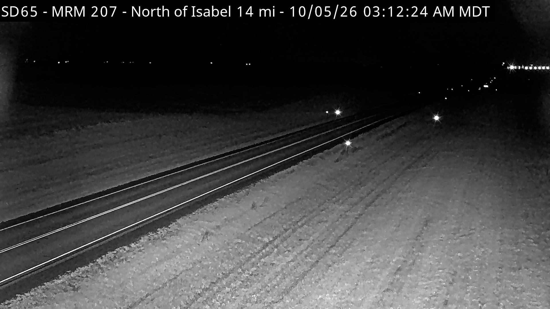 SD-65 North of Isabel 15 miles Isabel (North) live camera view
