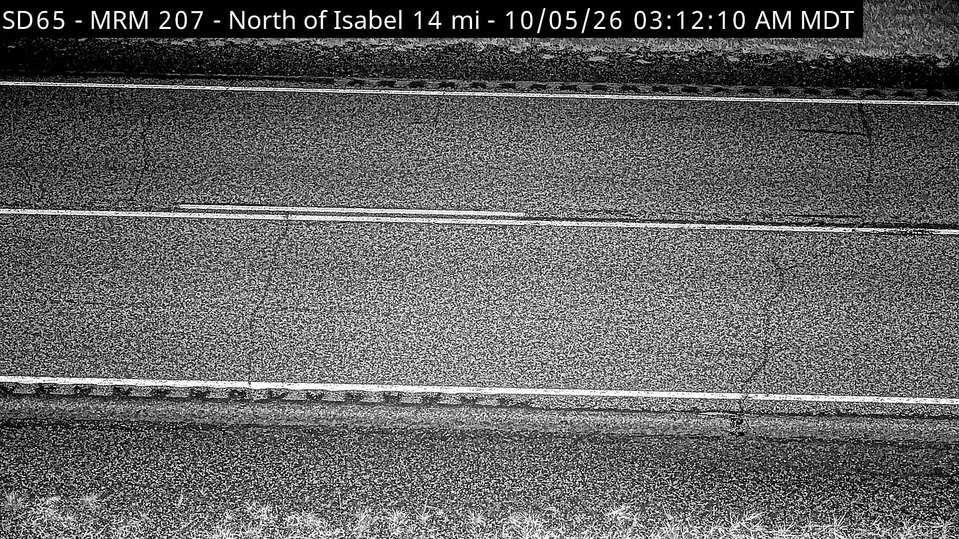 SD-65 North of Isabel 15 miles Isabel live camera view