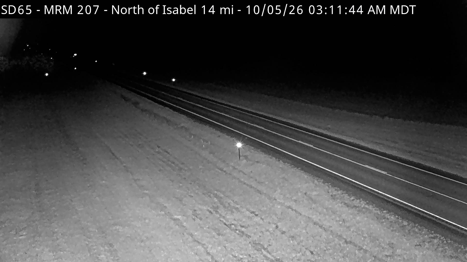 SD-65 North of Isabel 15 miles Isabel (South) live camera view