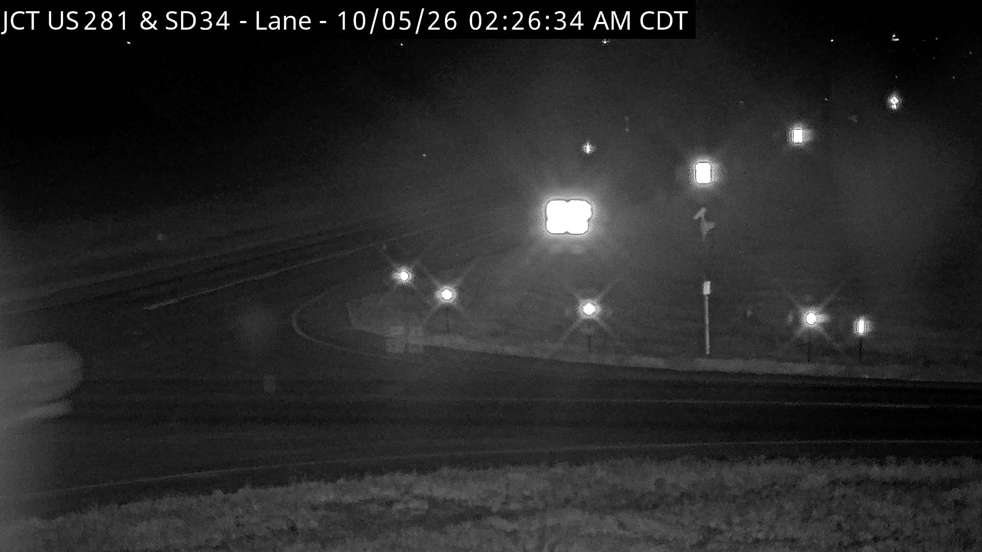 Lane Junction of SD-34 & US-281 (West) live camera view
