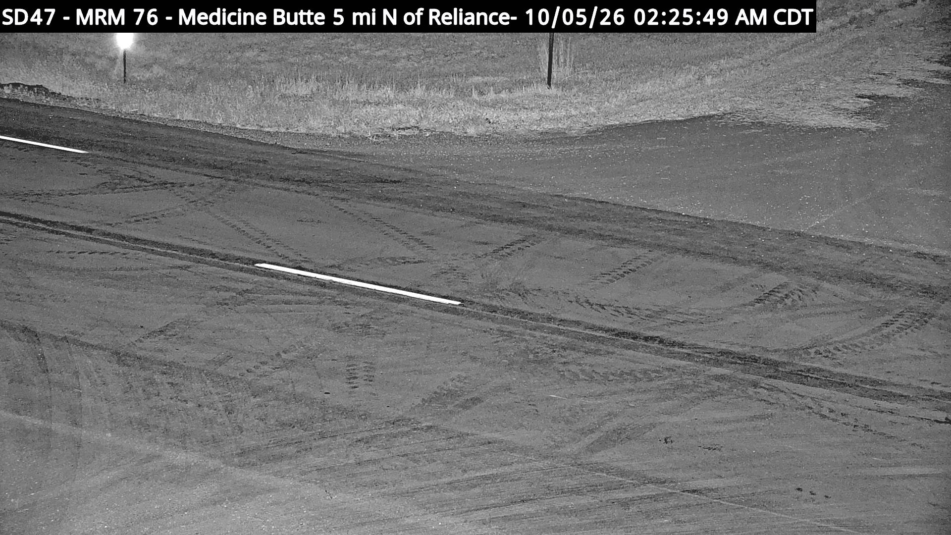 SD-47 North of Reliance 5 miles Medicine Butte live camera view