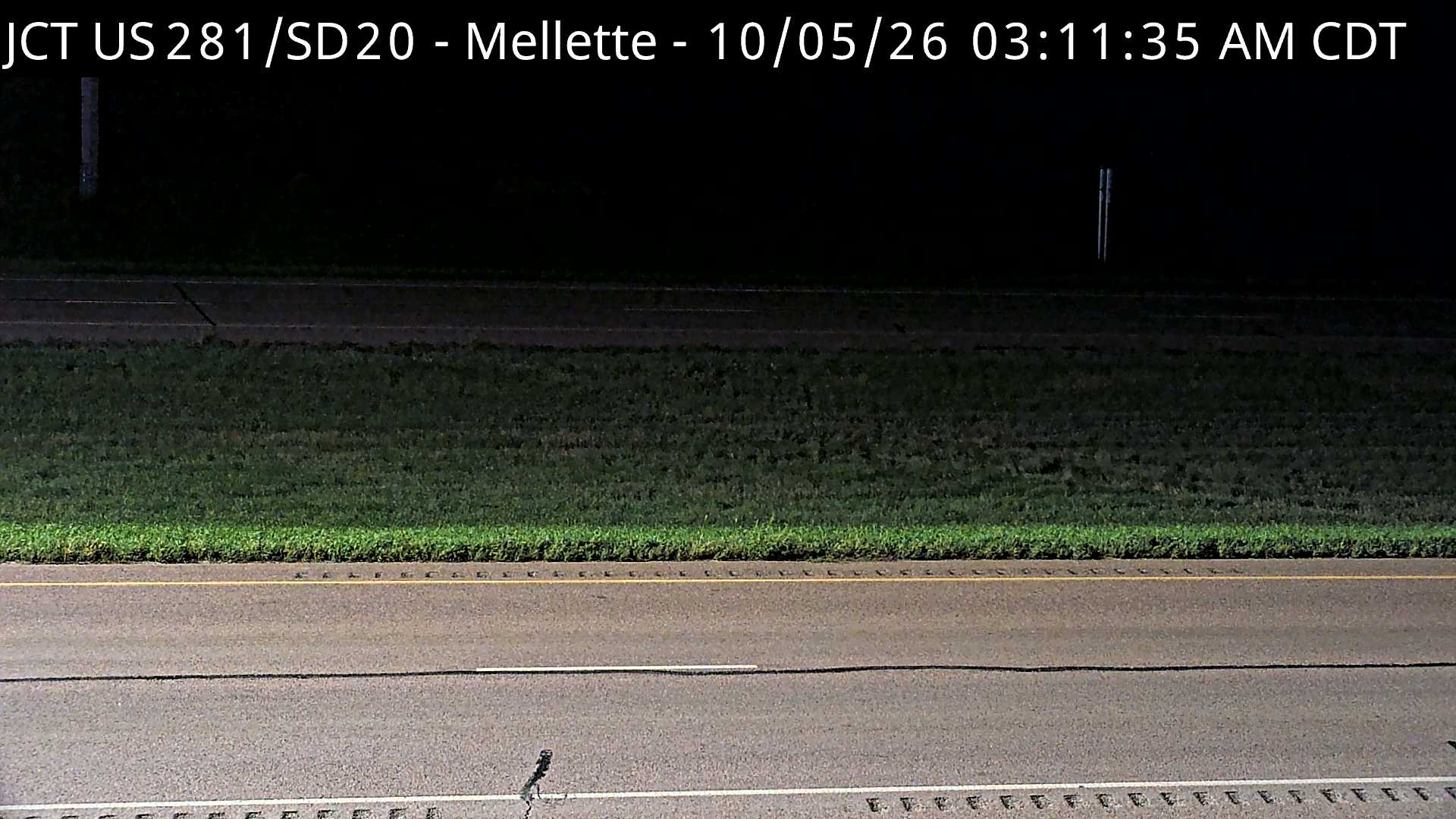 Mellette - US-281 & SD-20 (road surface) live camera view