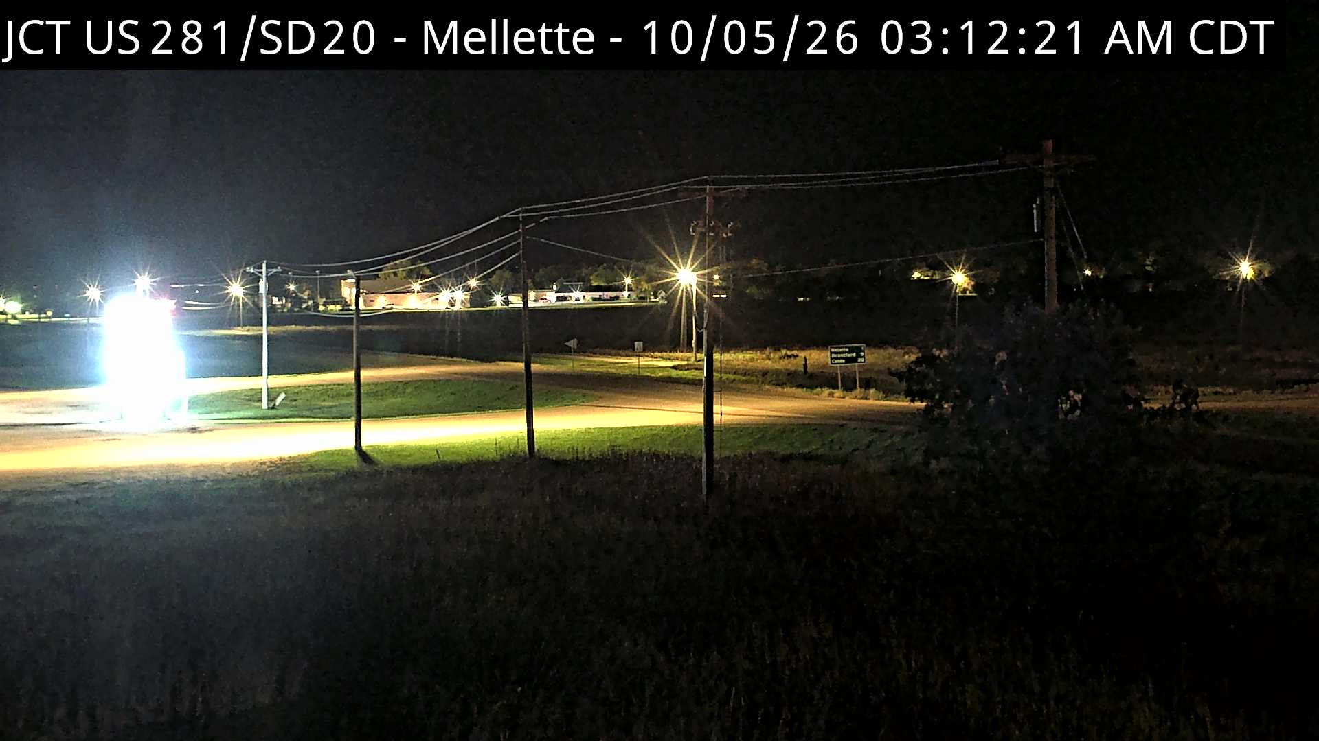 Mellette - US-281 & SD-20 (East) live camera view