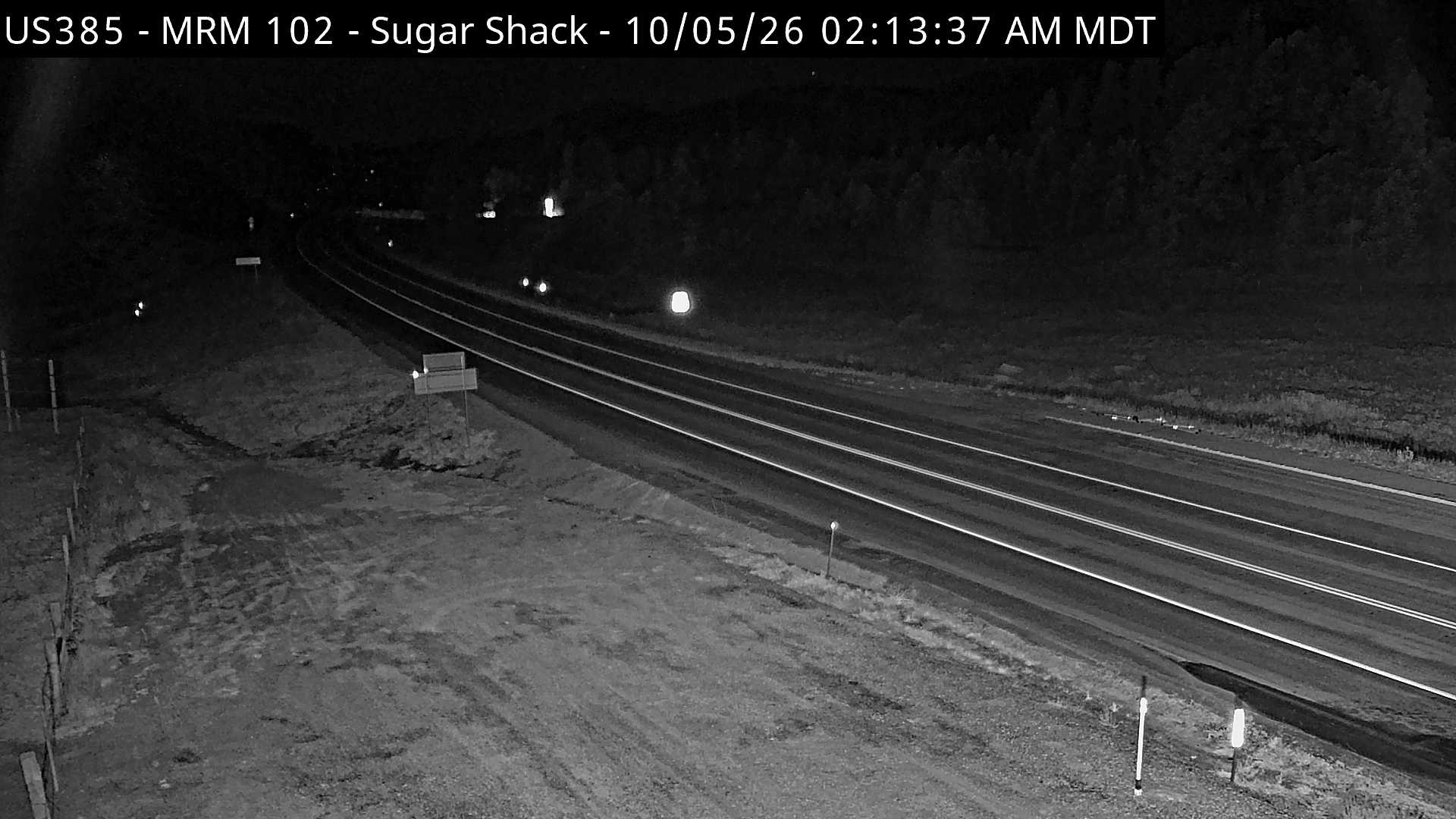 Sugar Shack - US-385 @ MP 102 (South) live camera view