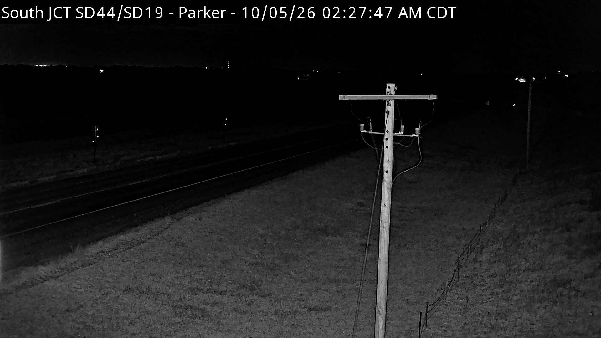 Parker South Junction of SD-19 & SD-44 (East) live camera view