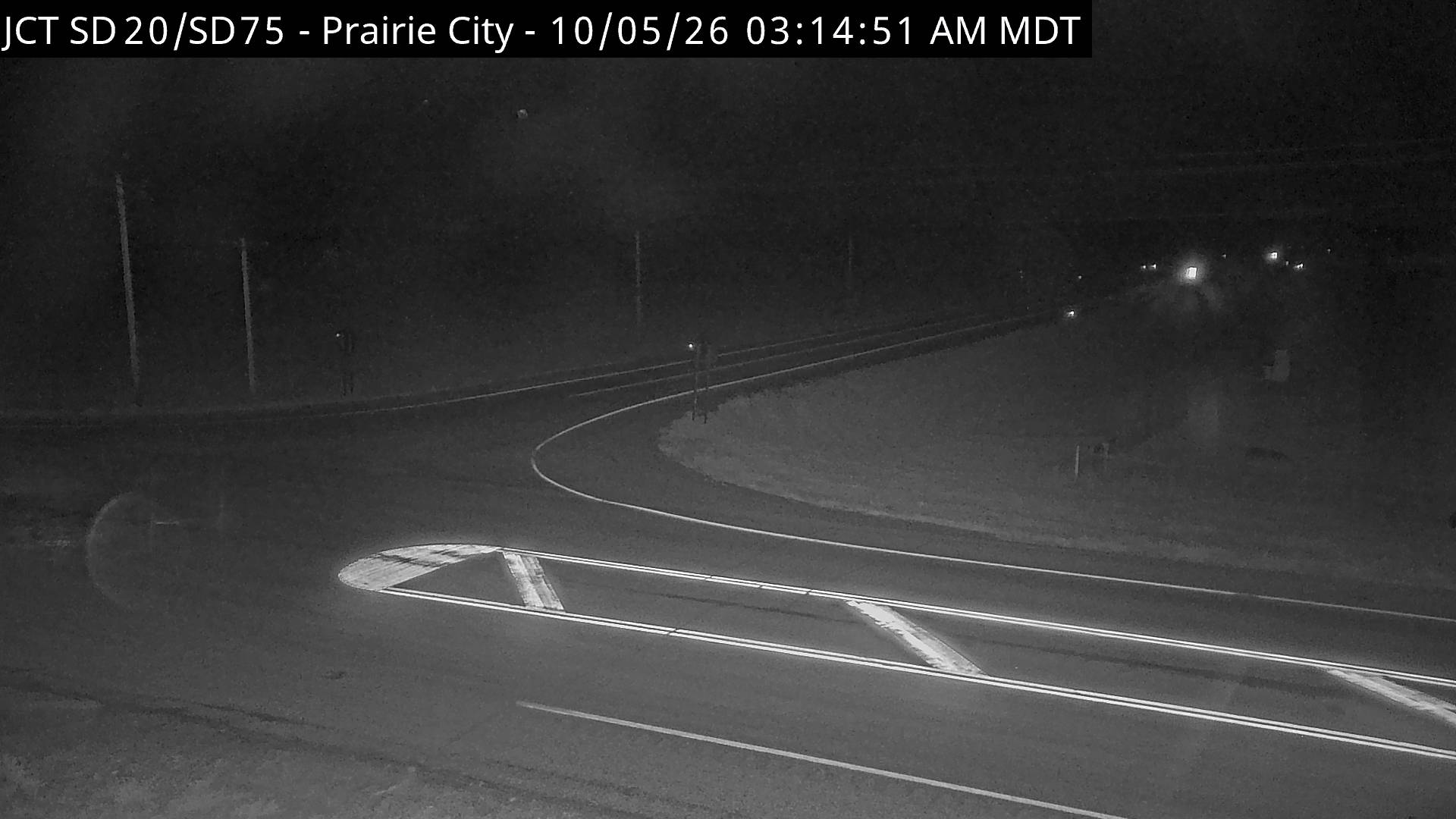 Prairie City Junction SD-20 & SD-75 (North) live camera view