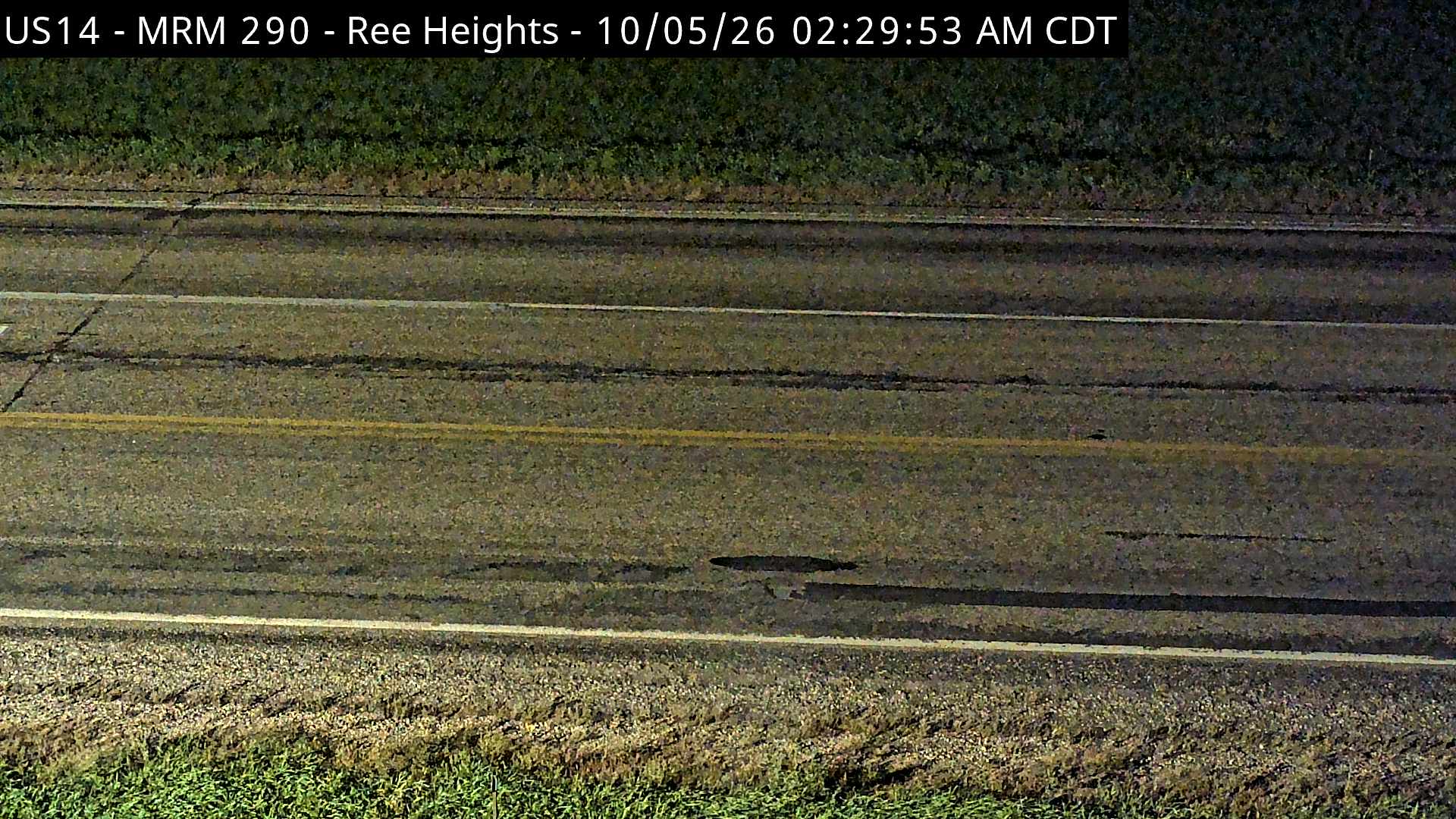 Ree Heights At Ree Heights Road Surface View (road surface) live camera view