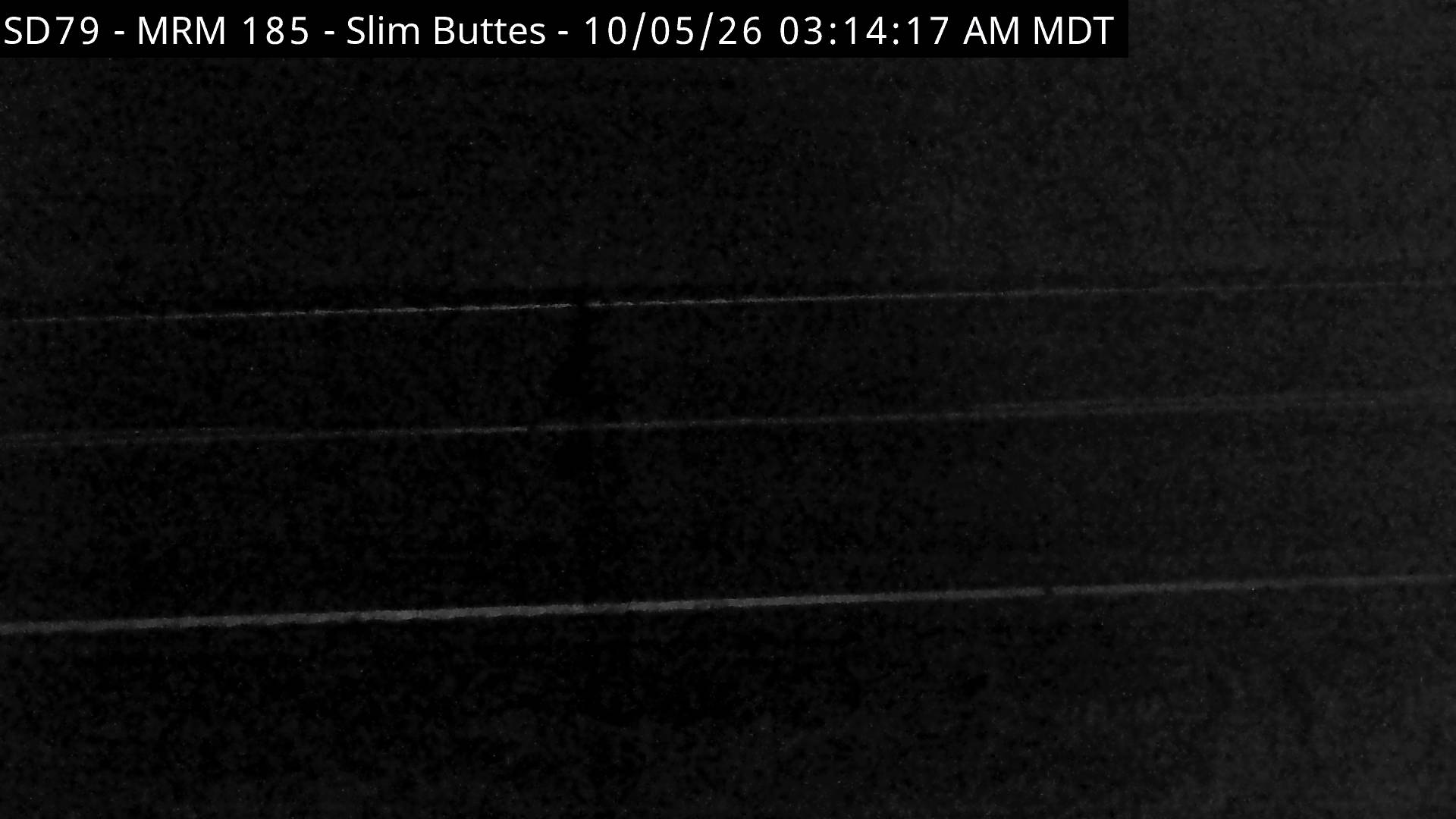 Slim Buttes - SD-79 @ MM 185 (road surface) live camera view