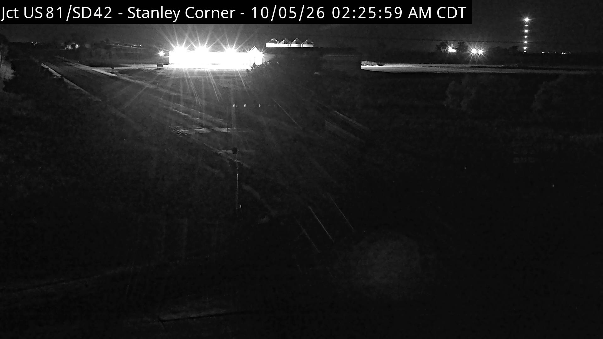 Stanley Corner (South) live camera view