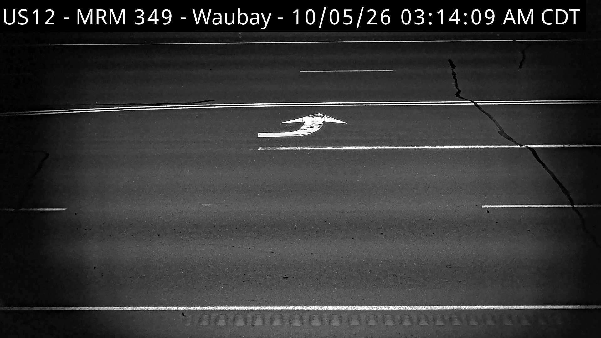 Waubay - US-12 @ MP 349 (road surface) live camera view